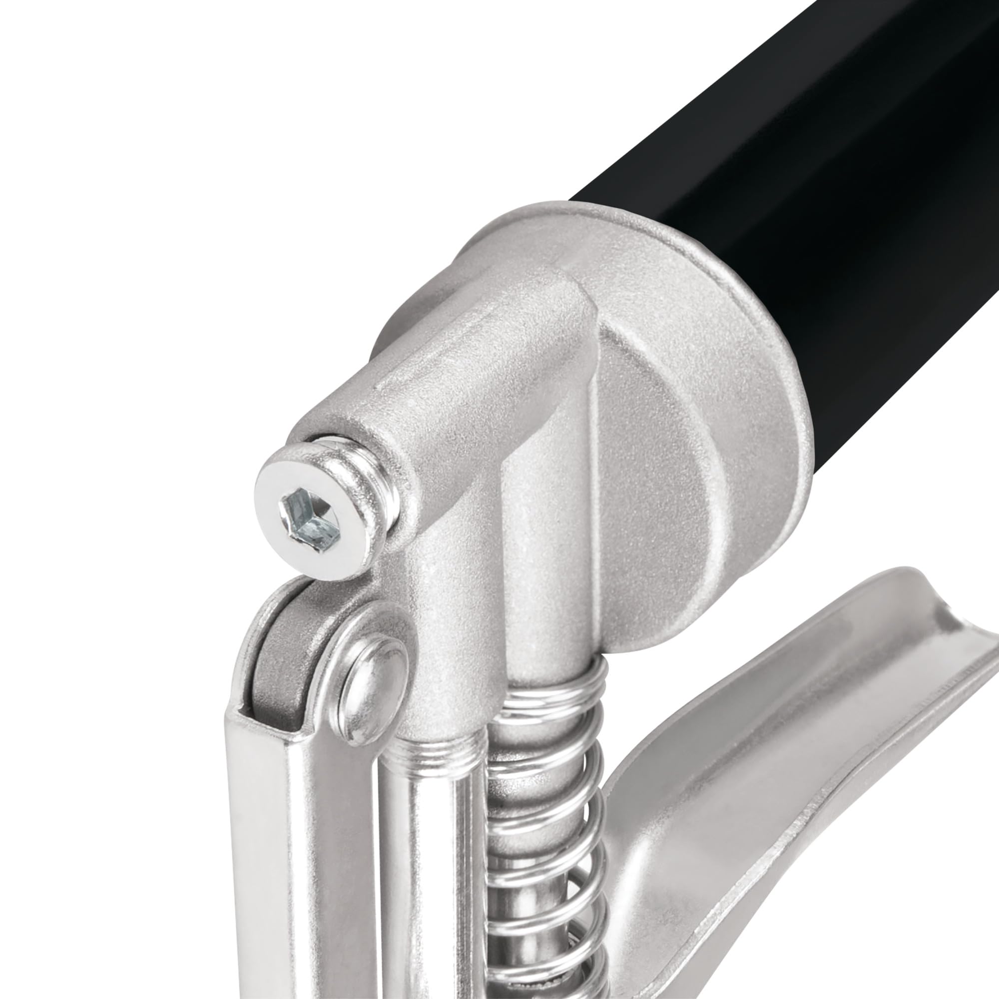 Performance Tool W54198 Mini Grease Gun (3 Oz) With 12 Inch Flexible Hose And 5.5 Inch Rigid Extension Pipe.
