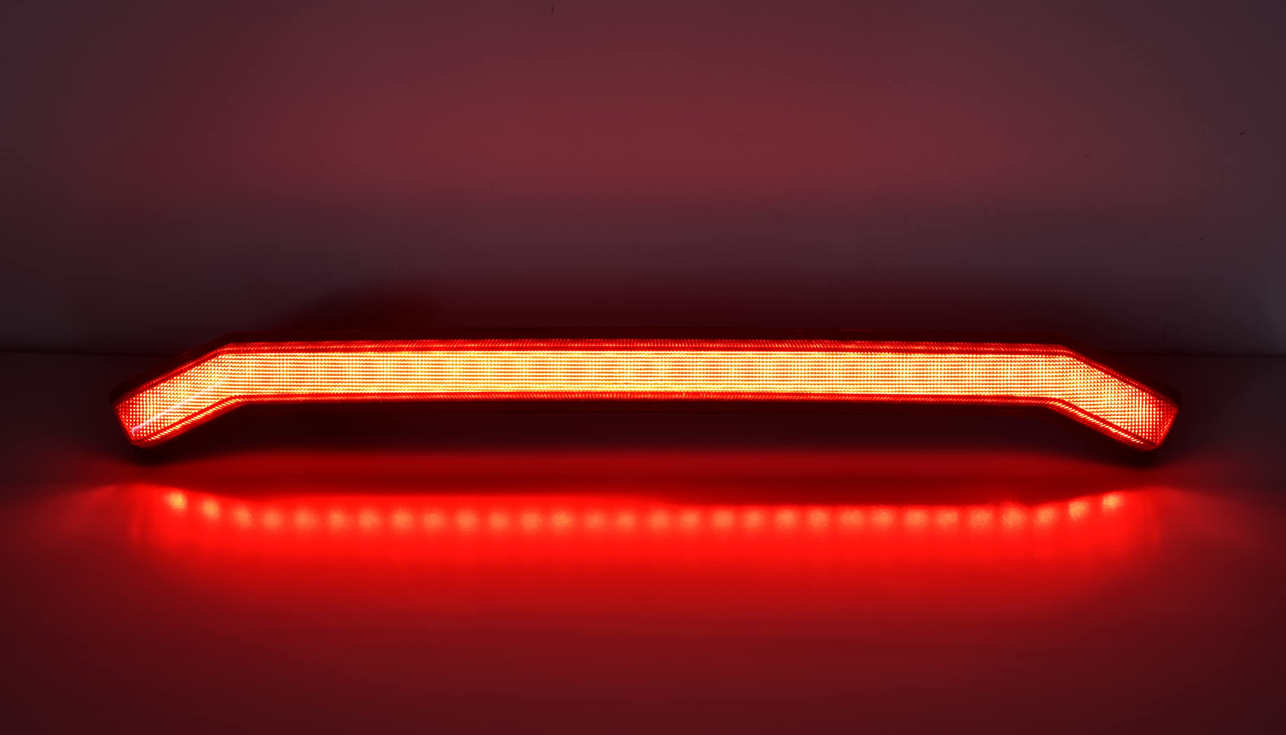 Ldetxy Led Center Tail Light For Sportsman/Rzr Xp 1000 Turbo, Rear Center Accent Lamp Taillight Brake Light Assembly For Polaris Rzr Xp 1000 Turbo/Sportsman 1000 Xp Accessories 2019-2023 - Red