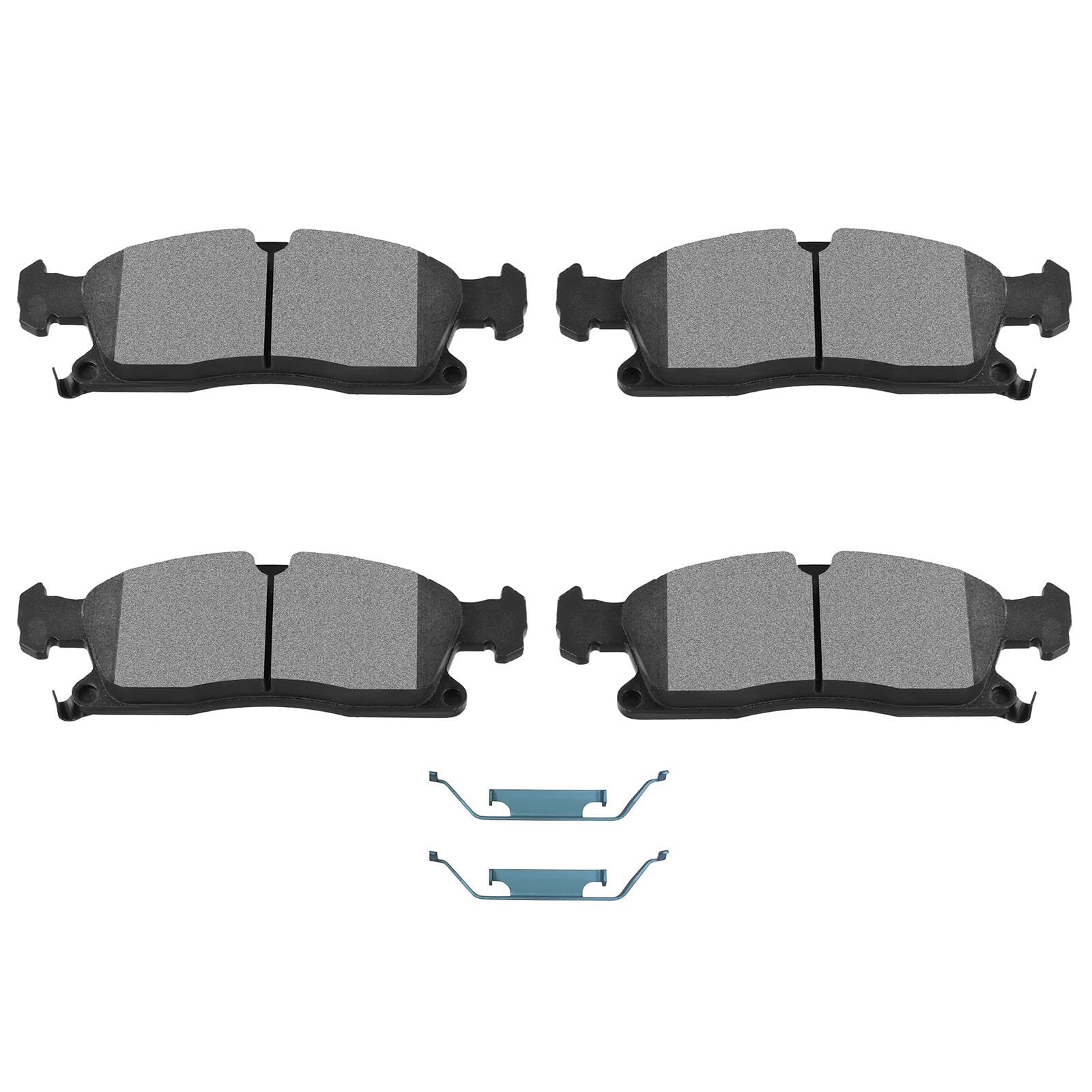 SCITOO Disc Brake Pads Kits D1455-8856 Semi Metallic Front Brake Pads Set Fit For Dodge For Durango 2011-2018,For Jeep For Grand