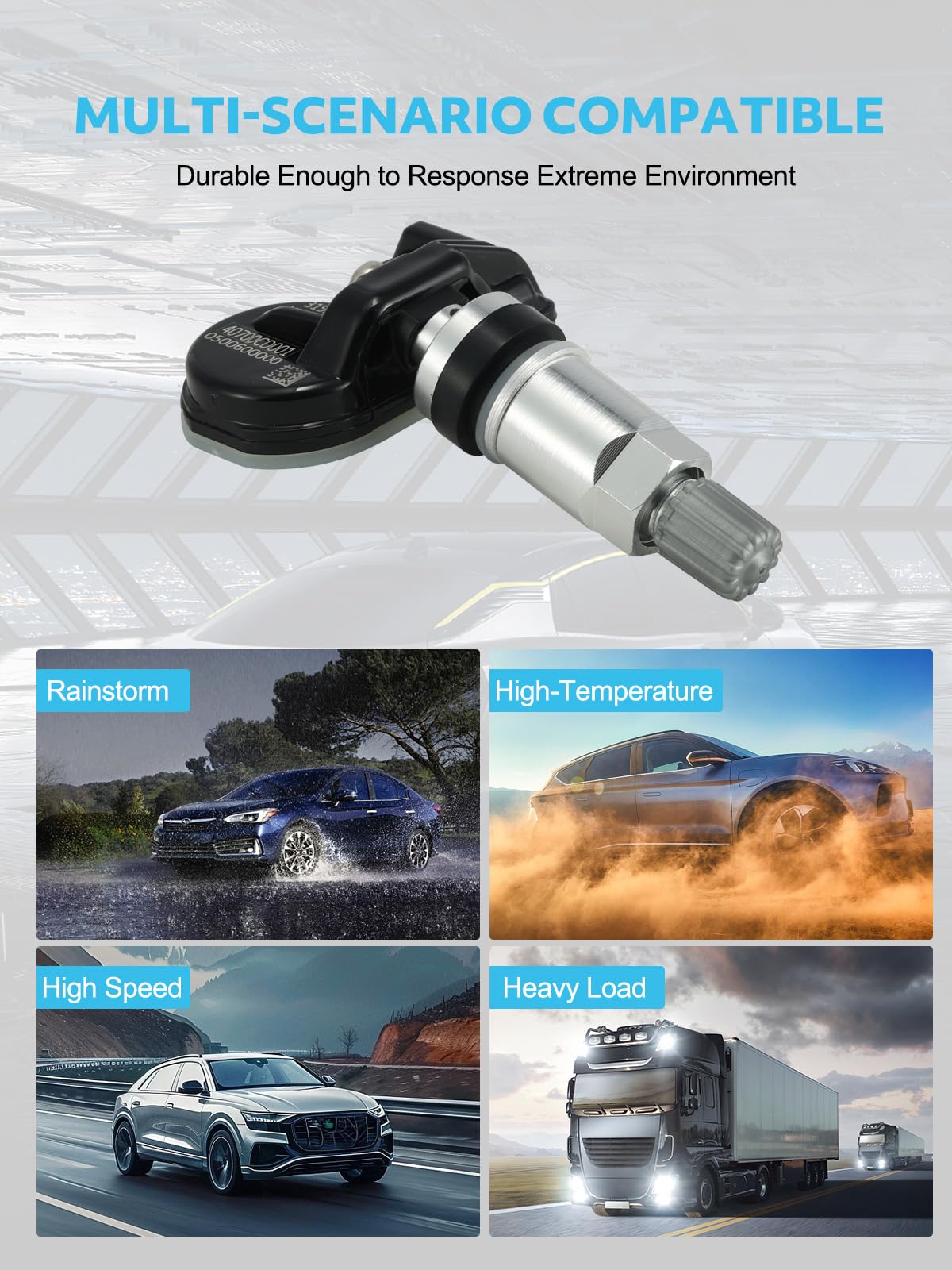 TAUTOY Upgrade 40700CD001 TPMS Sensor Nissan,4Pack 315Mhz Tire Pressure Monitor Sensors Fit for Nissan Infiniti Suzuki Replace#4