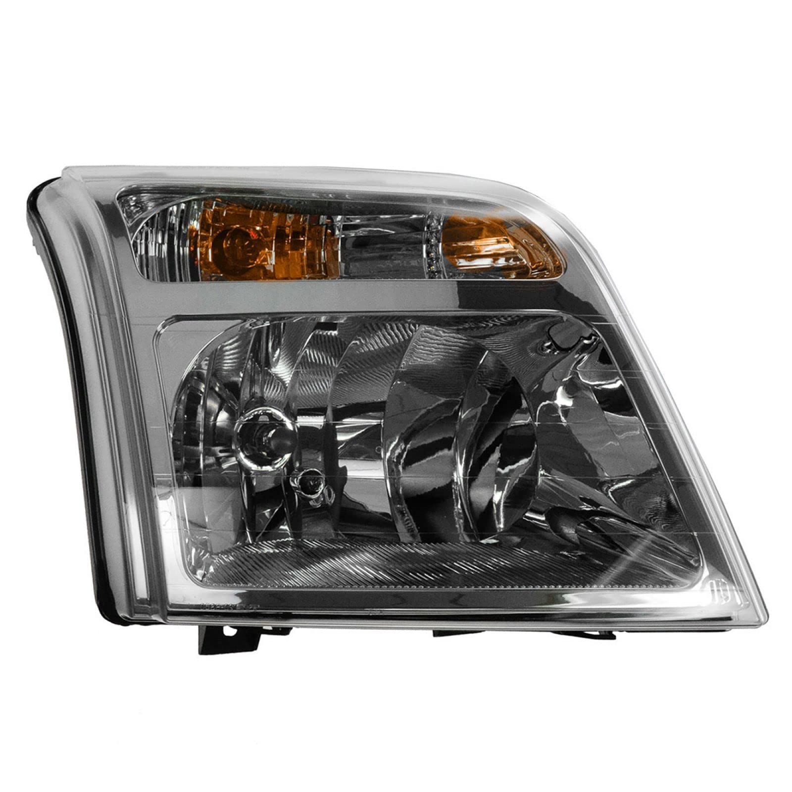 Trq Headlight Assembly Set Headlights Driver & Passenger Side Compatible With 2010-2013 Ford Transit Connect Fo2502296 Fo2503296