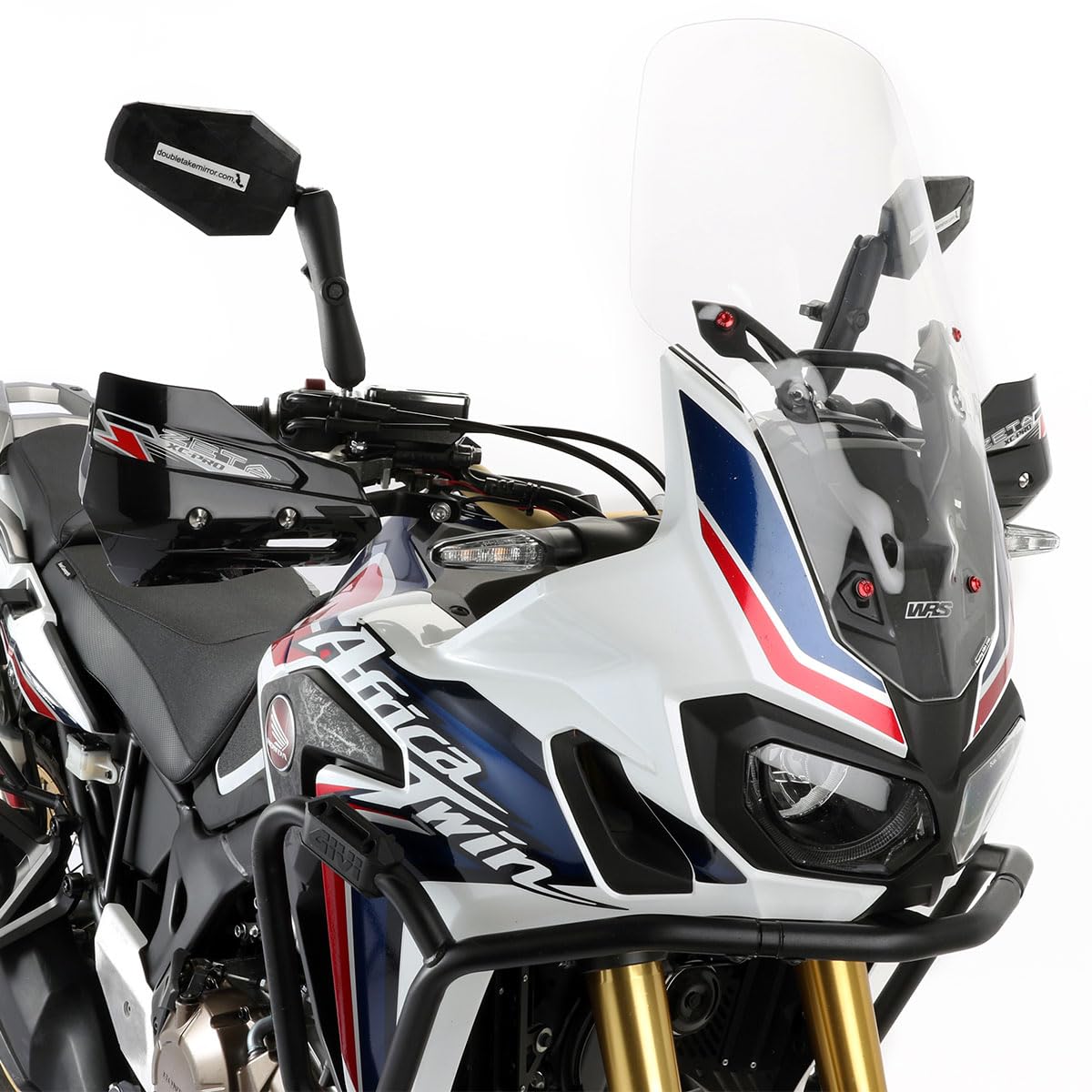 Zeta Xc Pro Black Hand Shields (Pair) For Armor Handguards Silver Medium