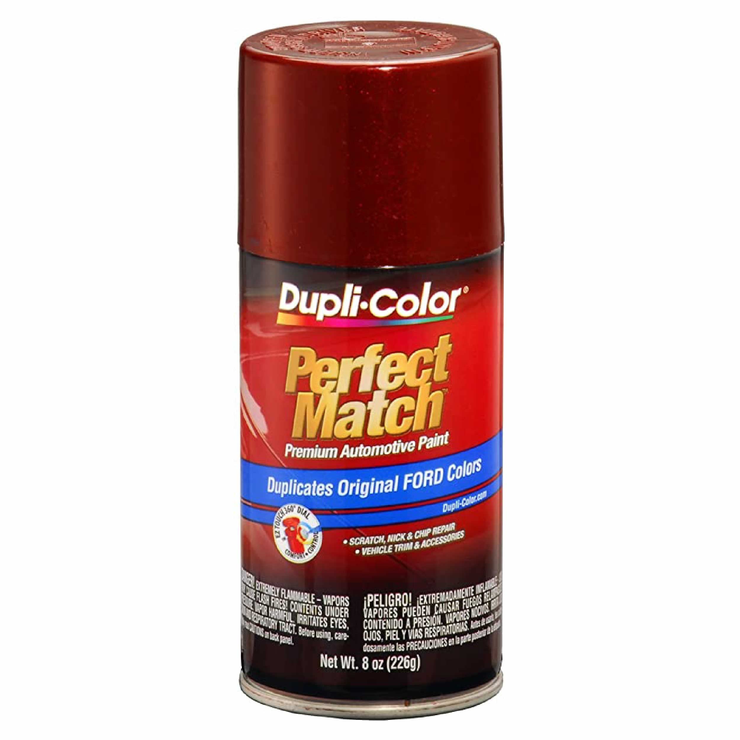 Dupli-Color Ebfm03777 Perfect Match Automotive Spray Paint - Ford Merlot Metallic, Fx - 8 Oz. Aerosol Can