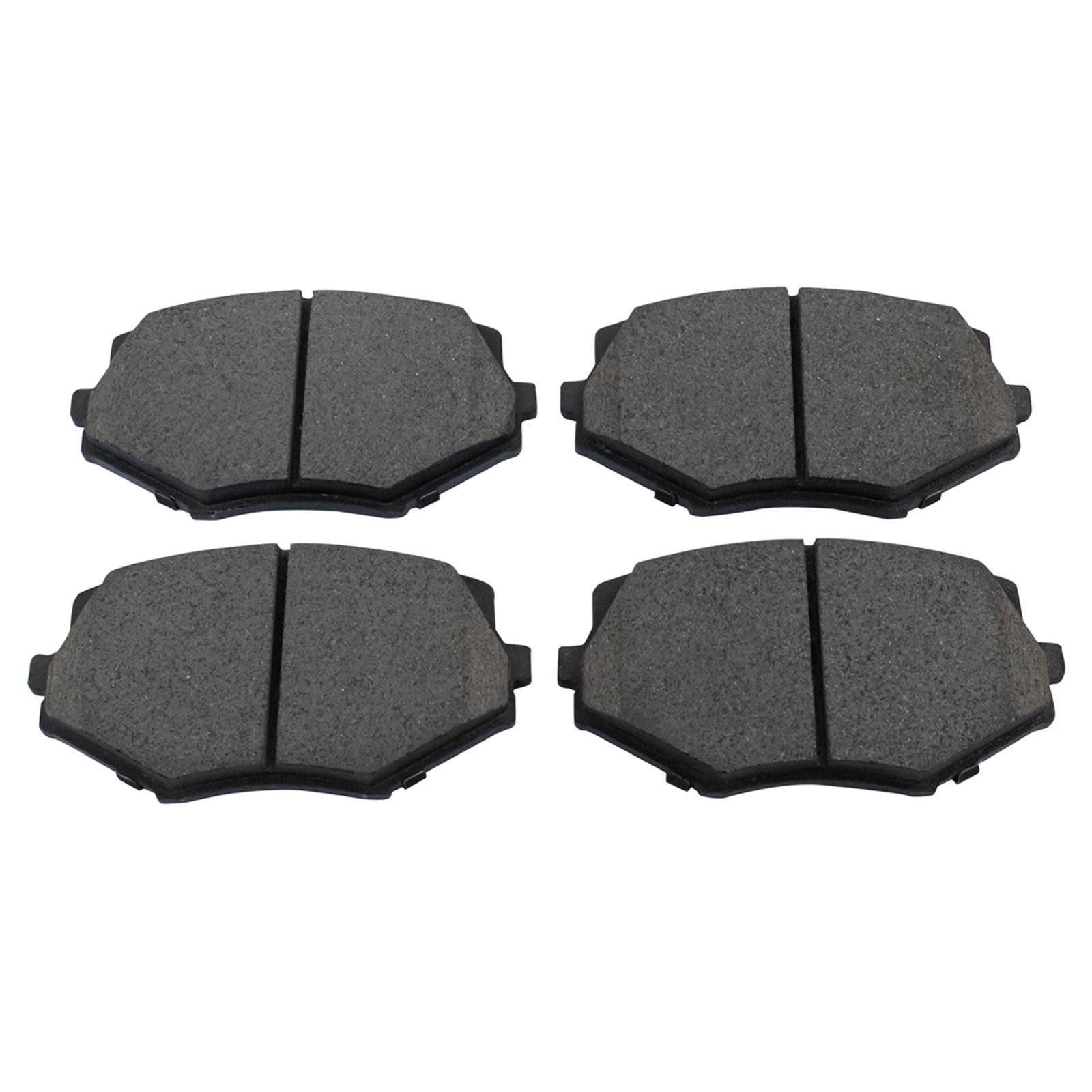 TRQ Front Brake Pads Ceramic Compatible with 1994-2005 Mazda Miata