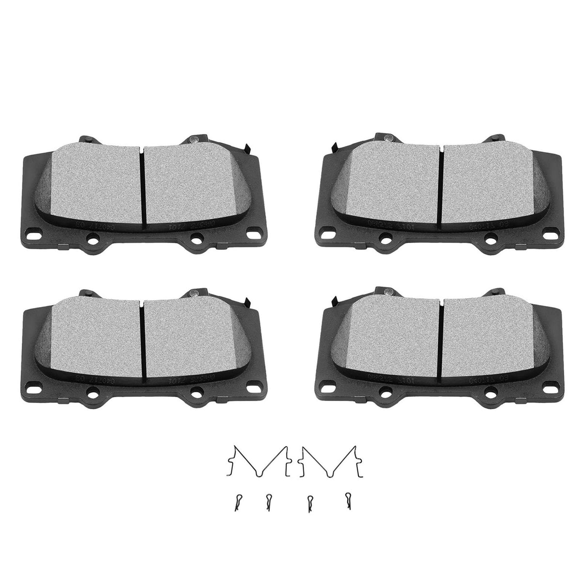 Scitoo D976 Front Ceramic Brake Pads Sets Fit For Lexus Gx460 / Gx470,For Toyota 4Runner / Fj Cruiser/Sequoia,For Toyota Tacoma