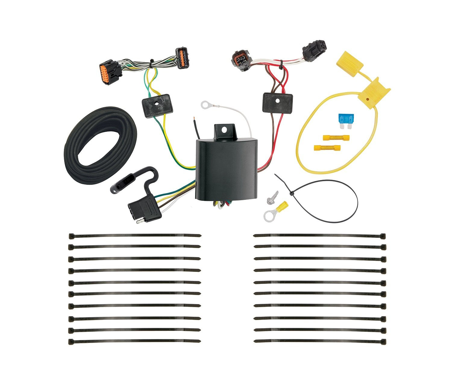 Tekonsha T-One® T-Connector Harness, 4-Way Flat, Compatible With Select Kia Sportage