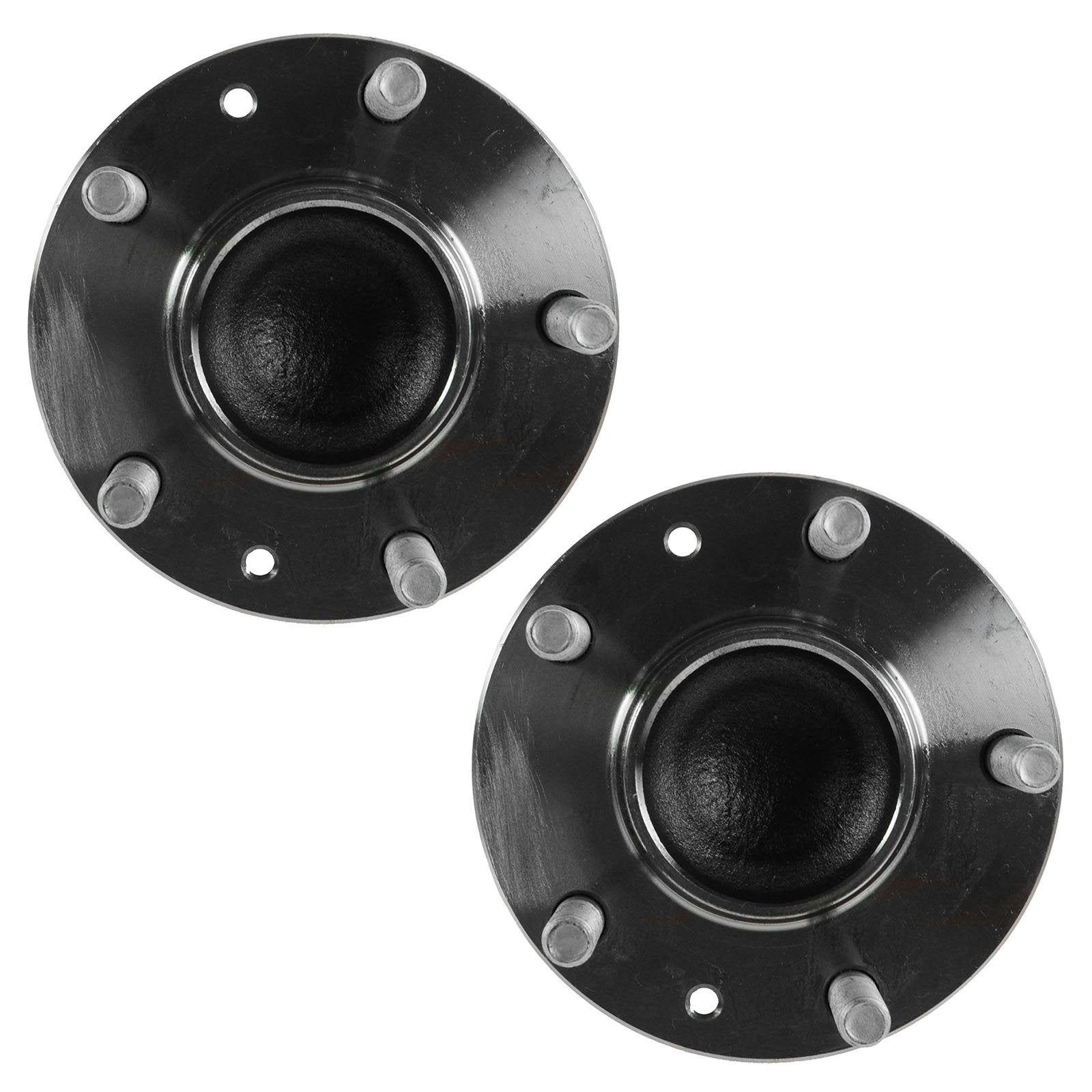 Trq Front Wheel Hub Bearings Assembly Set Compatible With 2004-2011 Mazda Rx-8