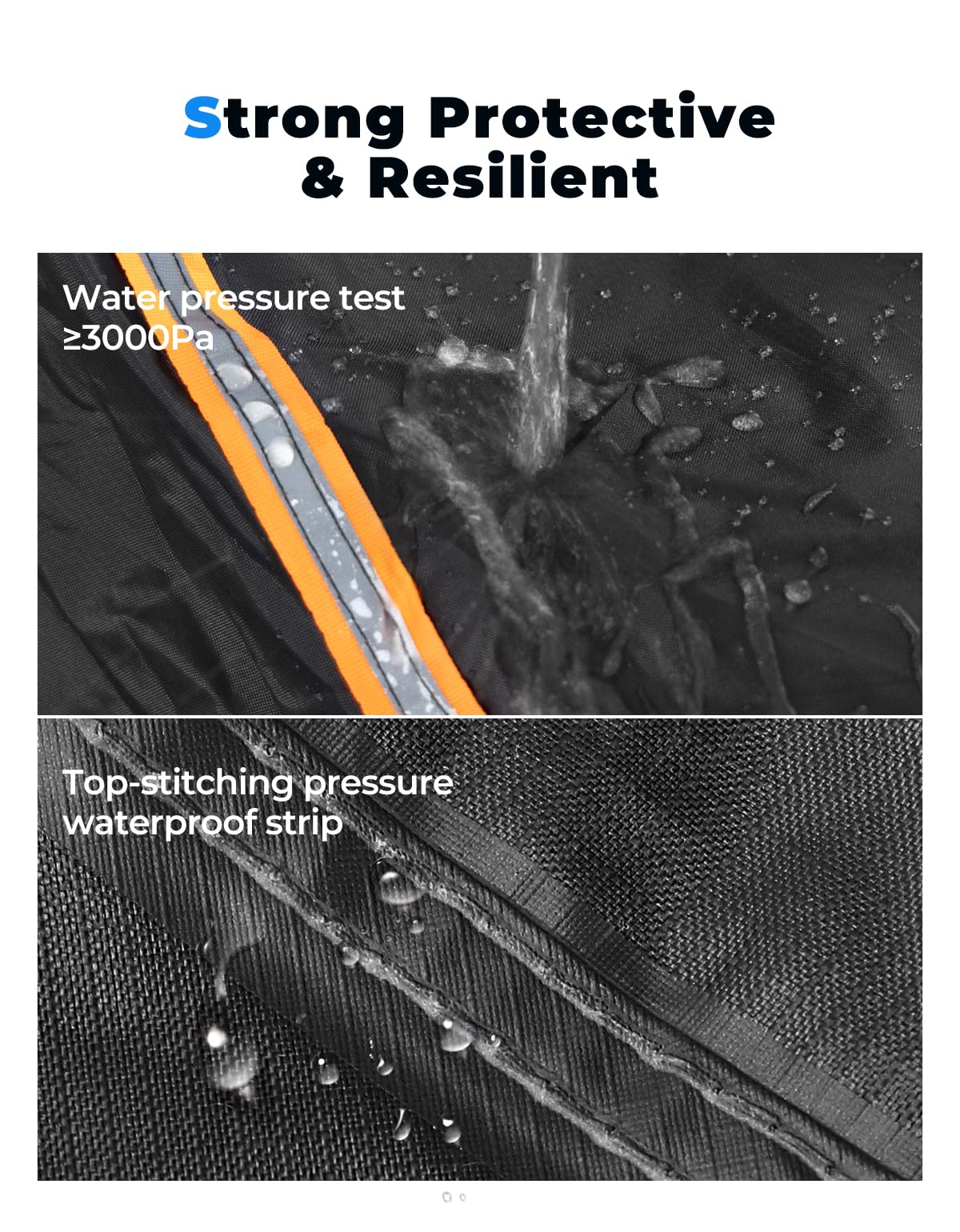 Kemimoto Utv Cover 2 Seater All-Weather Protection, Compatible With Polaris Rzr Ranger General/Teryx/Can-Am Maverick/Cfmoto Zfor