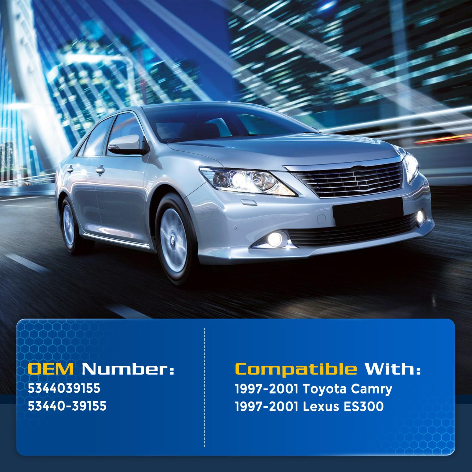 Arana Hood Struts For 1997-2001 Lexus Es300, Front Hood Lift Support Shocks Fit 1997-2001 Toyota Camry Base/Ce/Le/Xle 4-Door Mod
