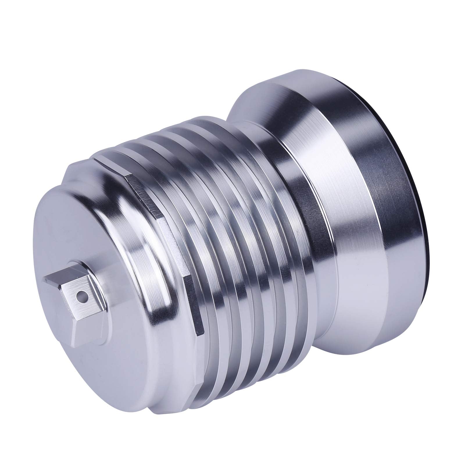 Azumka Motorcycle Racing Stainless Steel Reusable Oil Filter With Replacement Cartidge Fitting Fits For Harley Davidson Touring Twin Cam