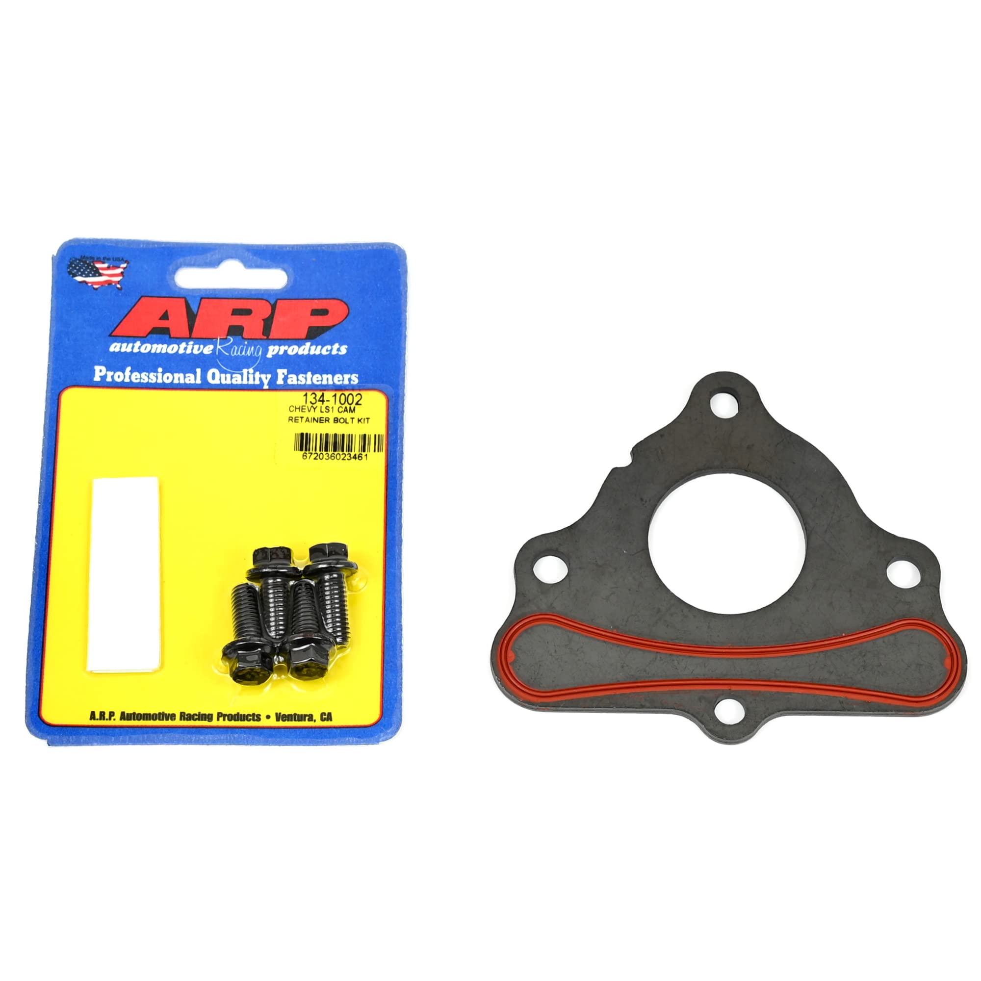 Michigan Motorsports Camshaft Thrust Retainer Plate LS Includes Flat Head Bolt Kit ARP 134-1002 Gen III IV 4.8 5.3L 6.0L 6.2L LS
