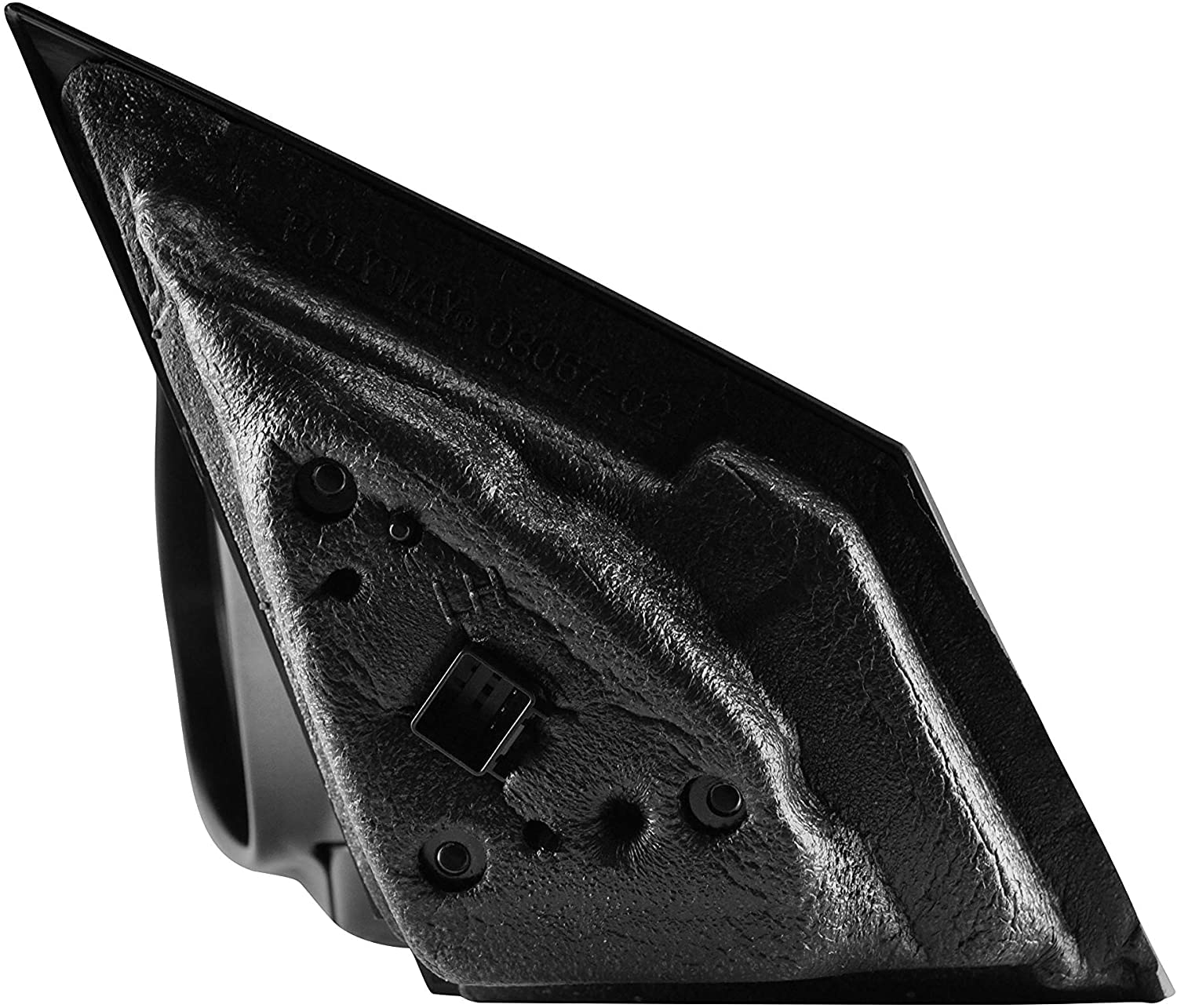 Dependable Direct Driver Side Unpainted Side View Mirror Compatible with 2011-2015 Chevy Cruze, 2016 Chevy Cruze Limited - Power Operated, Manual Folding, Non-Heated - Parts Link #: GM1320420