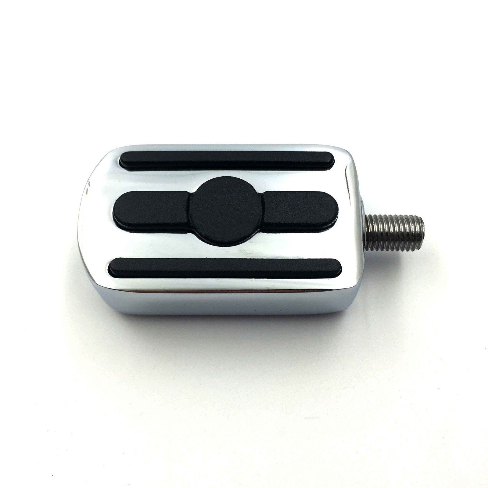 Httmt Mt216-095- Chrome Skull Shifter Peg/Toe Heel Rest Peg Compatible With Fits Harlye Davidson 1984-2016 All Models (Except '06-Later Vrsc Models With Forward Controls And '08-'13 Xr)
