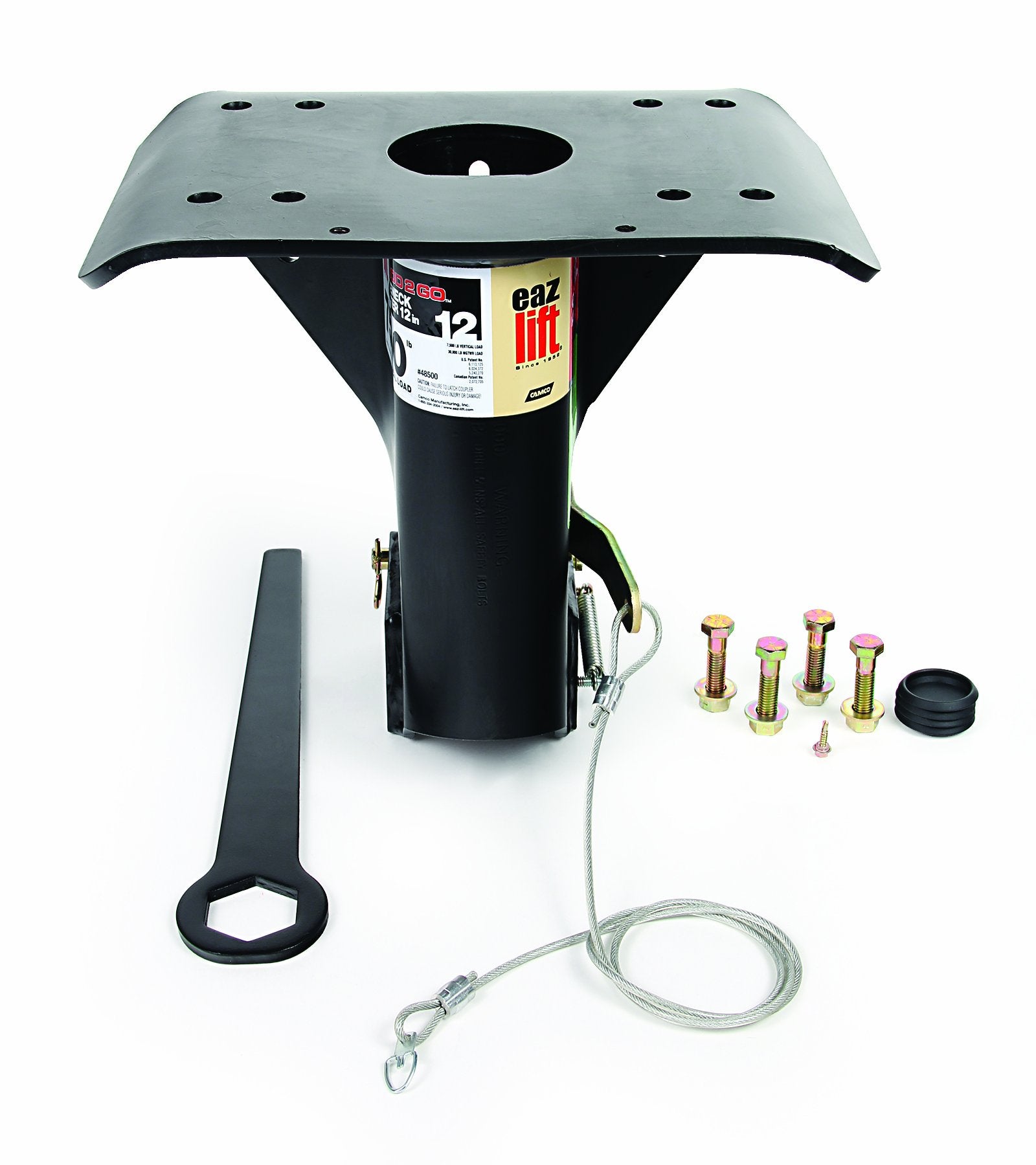 Eaz Lift Eaz-Lift 12-Inch Gooseneck Adapter | Converts Fifth Wheel Trailers To Gooseneck Trailers | Easy To Install | (48500)