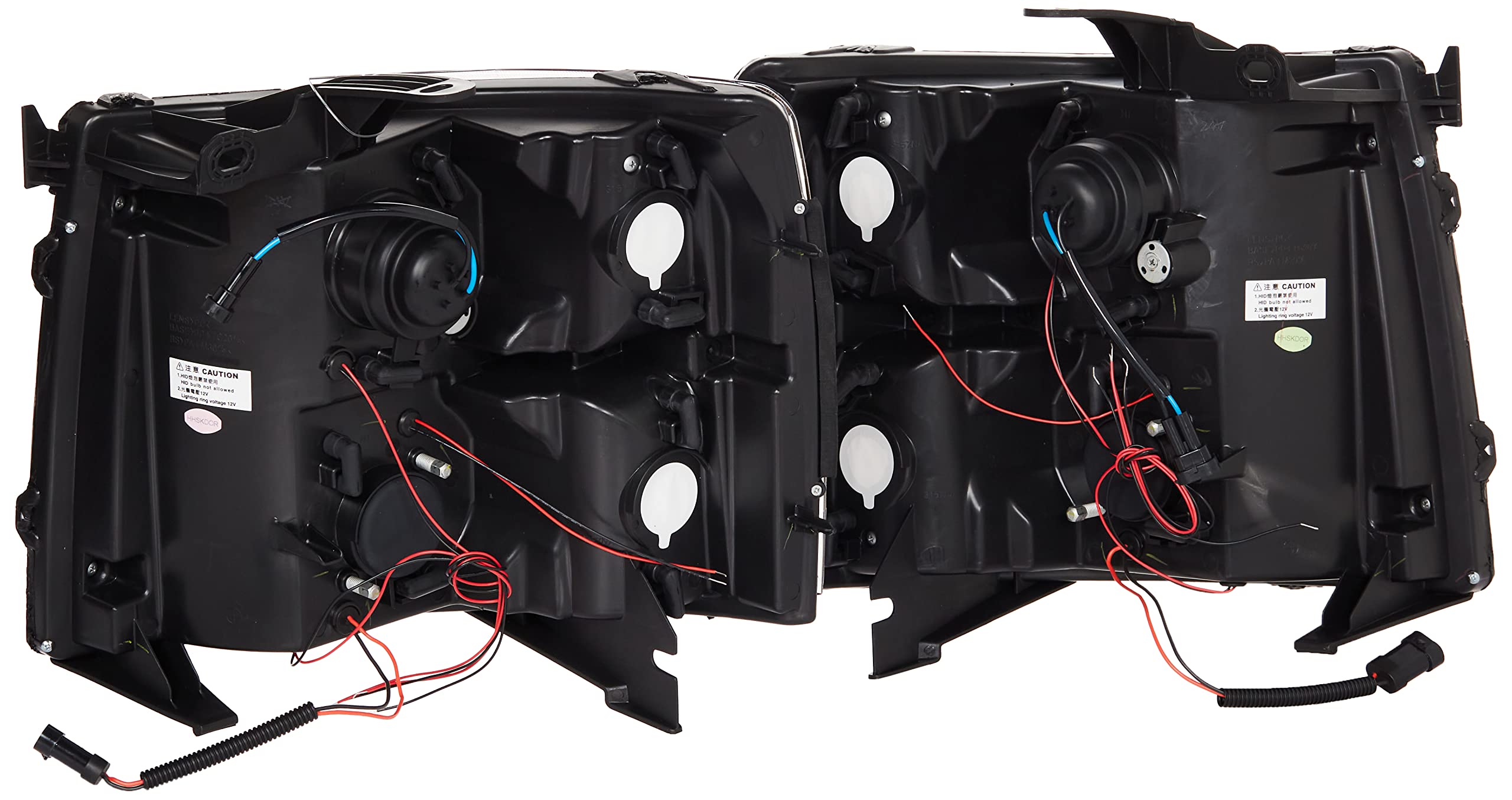 Spyder 5009494 Chevy Silverado 1500 07-13 2500Hd/3500Hd 07-14 Projector Headlights - Led Halo - Led ( Replaceable Leds ) - Black