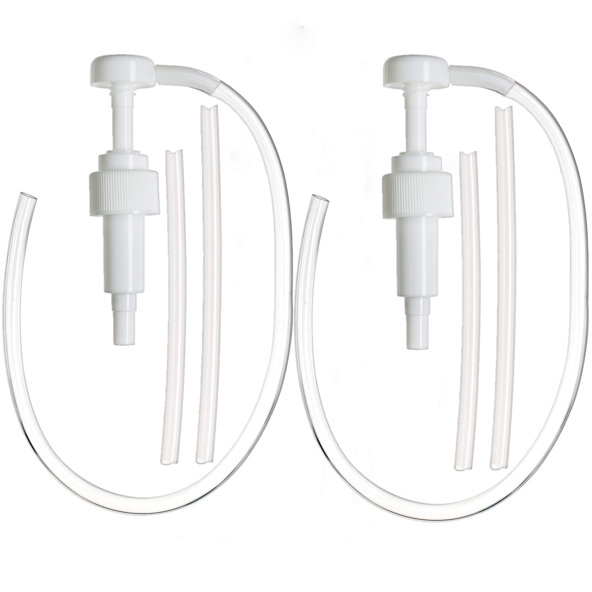 Slippery Pete 5cc Fluid Pump for Quart Bottles - Ideal for Gear Oil, Transmission & Differential Fluid Transfer - White