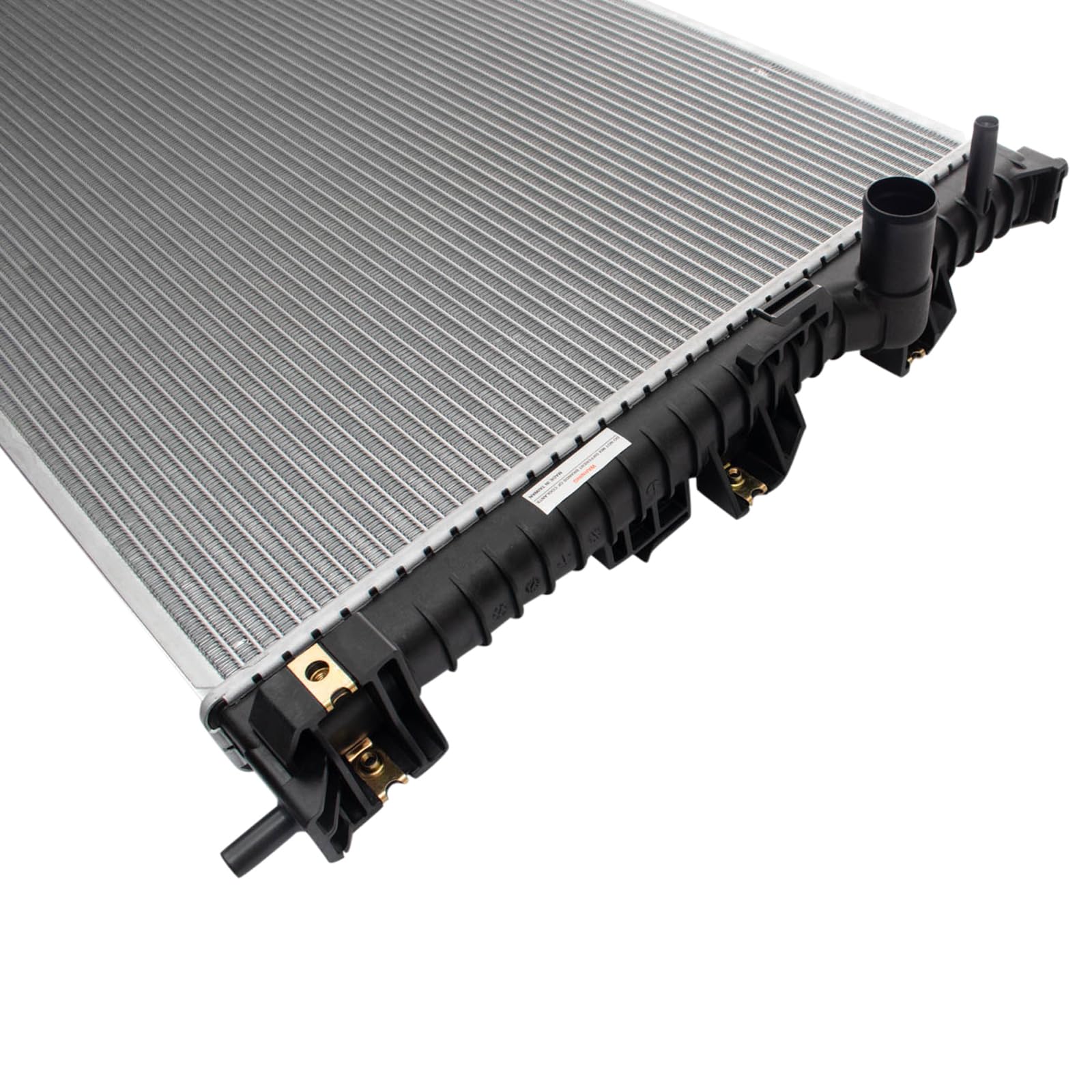 Trq Radiator Assembly Aluminum Core Compatible With 13-19 Ford Explorer 14-19 Police Interceptor Utility