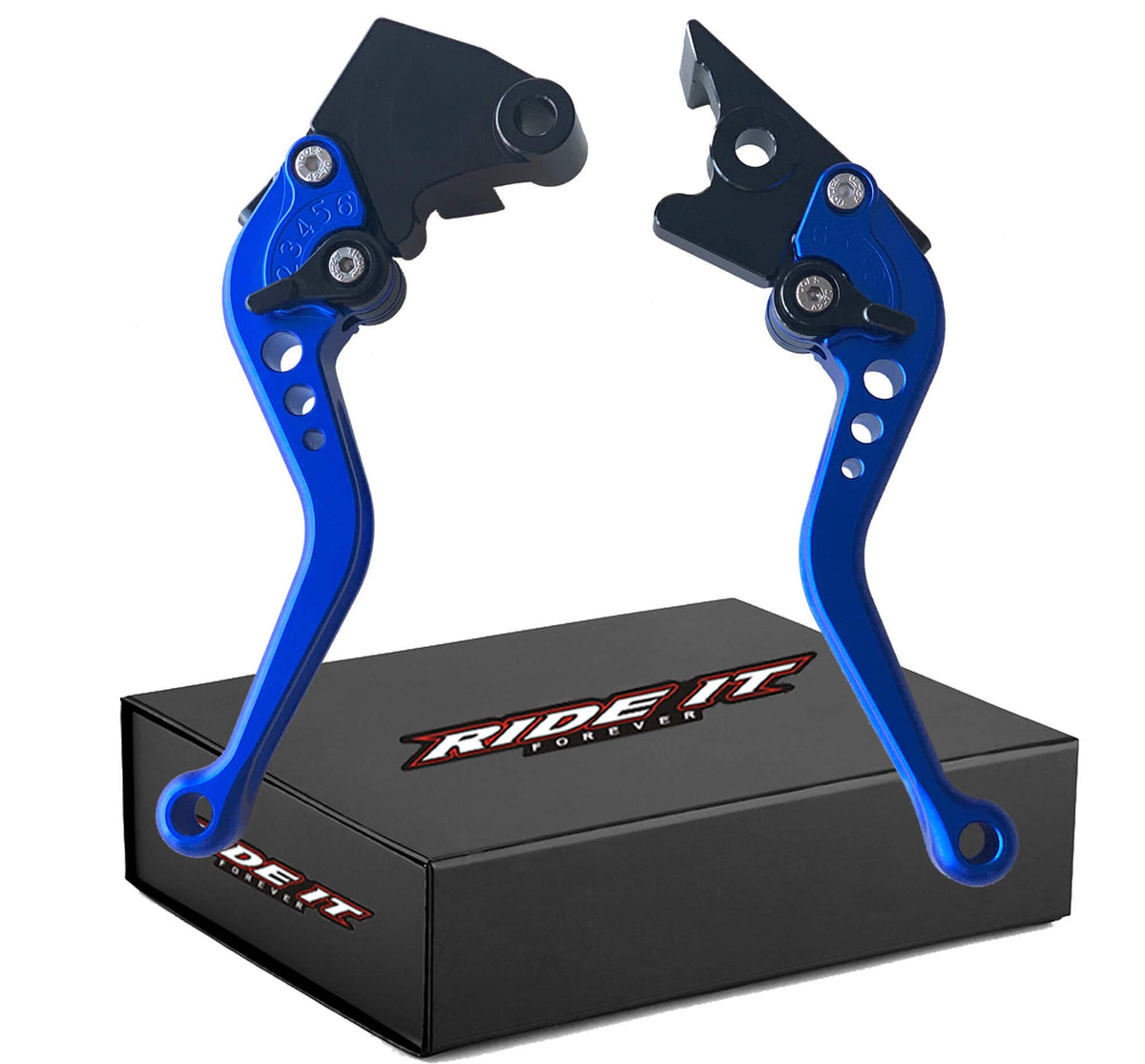 Ride It Short Brake Clutch Levers For Ninja 250R 2008-2012, Ninja 300R Z300 2013-2018,Ninja400 Z400 2018-2020,Z250/Sl 2015-2017,