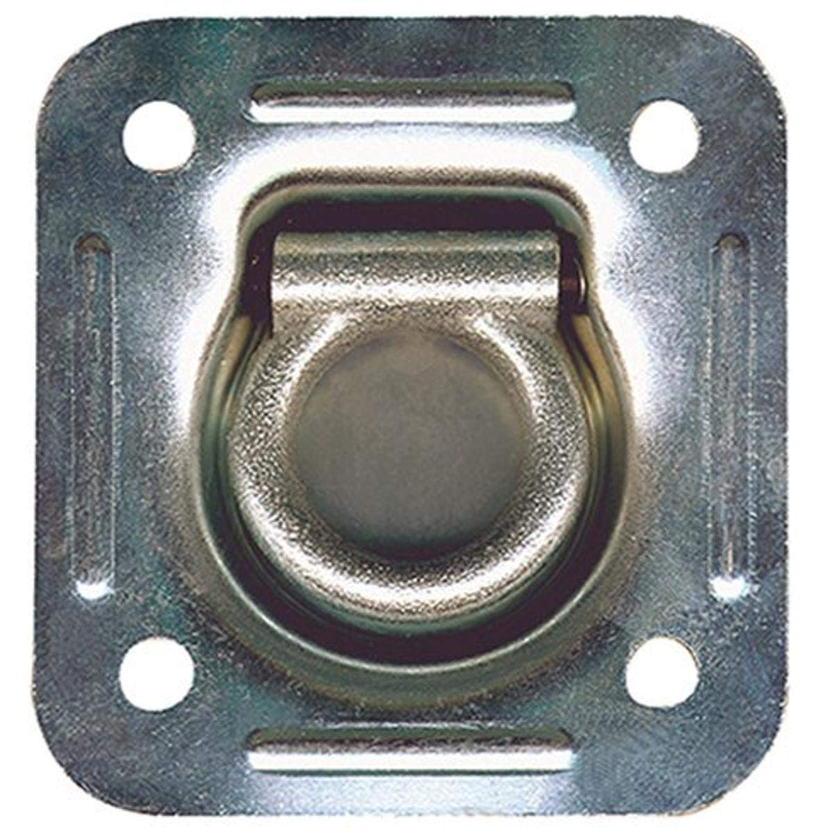 Keeper 04528 4-7/16 Recessed Square Flip Ring Anchor