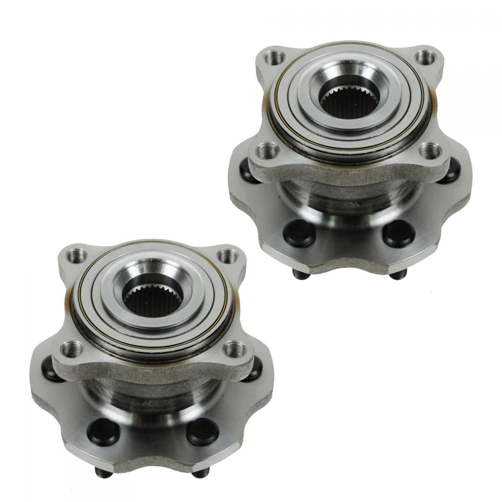 Trq Rear Wheel Hub Bearings Assembly Set Compatible With 2005-2008 Nissan Armada 2005-2012 Pathfinder