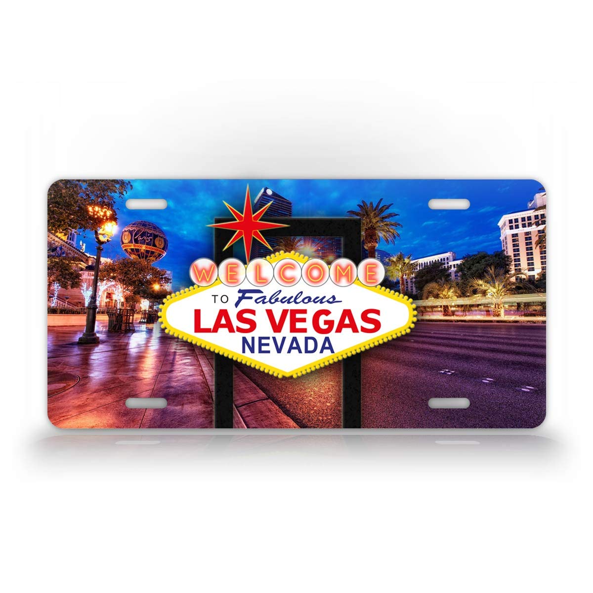 Signsandtagsonline Las Vegas Nevada License Plate Retro Style Welcome To Fabulous Las Vegas Nv Auto Tag