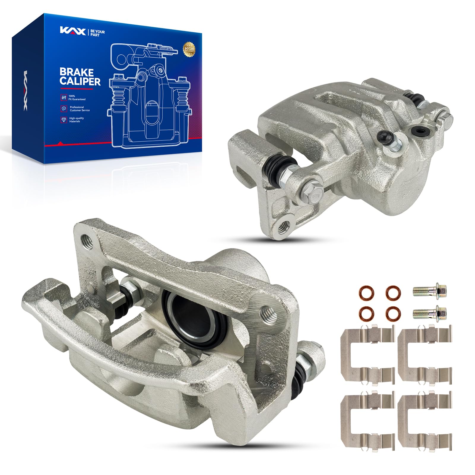 Kax Disc Brake Caliper Assembly Fit For 2007-2017 Chevrolet Equinox, 2010-2017 Gmc Terrain, 2012-2015 Chevrolet Captiva Sport, 2