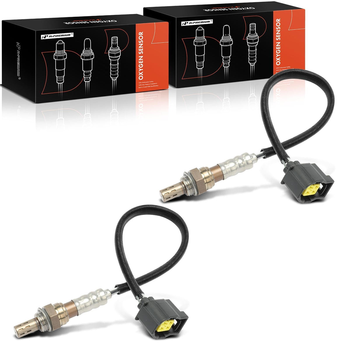 A-Premium O2 Oxygen Sensor Compatible with Chrysler, Dodge, Jeep, Mercedes-Benz, Ram, Volkswagen Models - 200, 300, Sebring, Dur