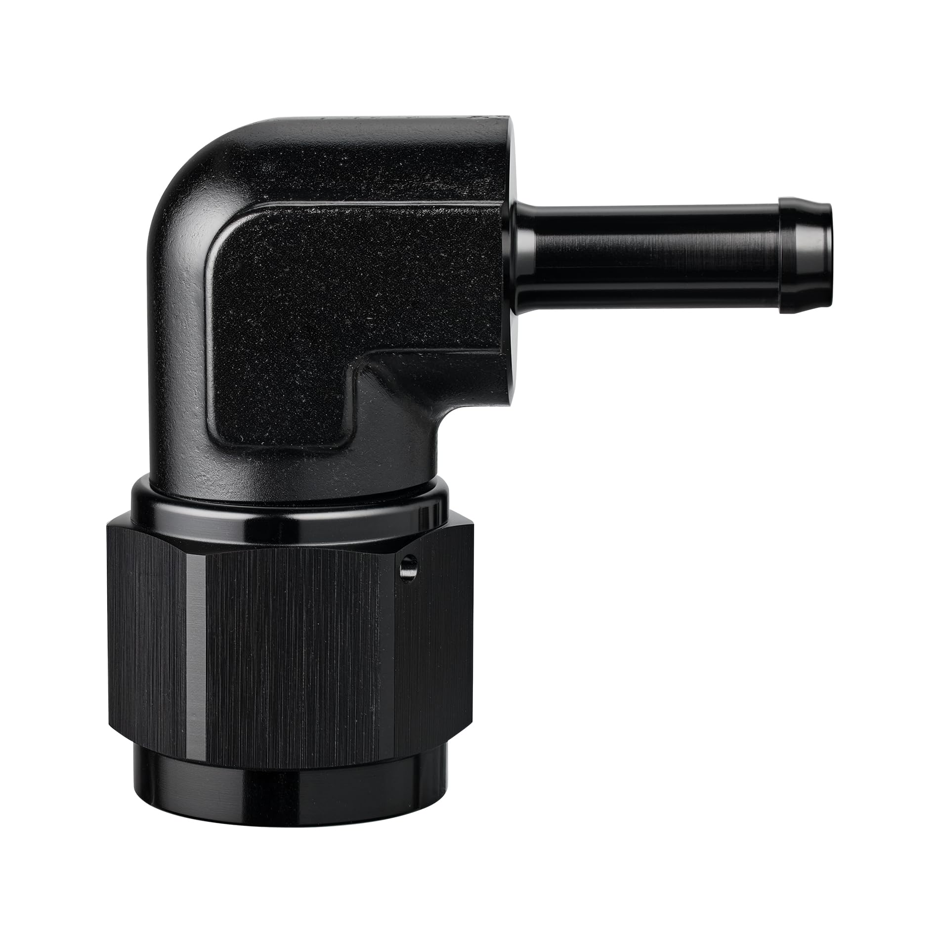 Evil Energy 10An Female To 5/16'' Barb Hose Fitting 90 Degree Swivel