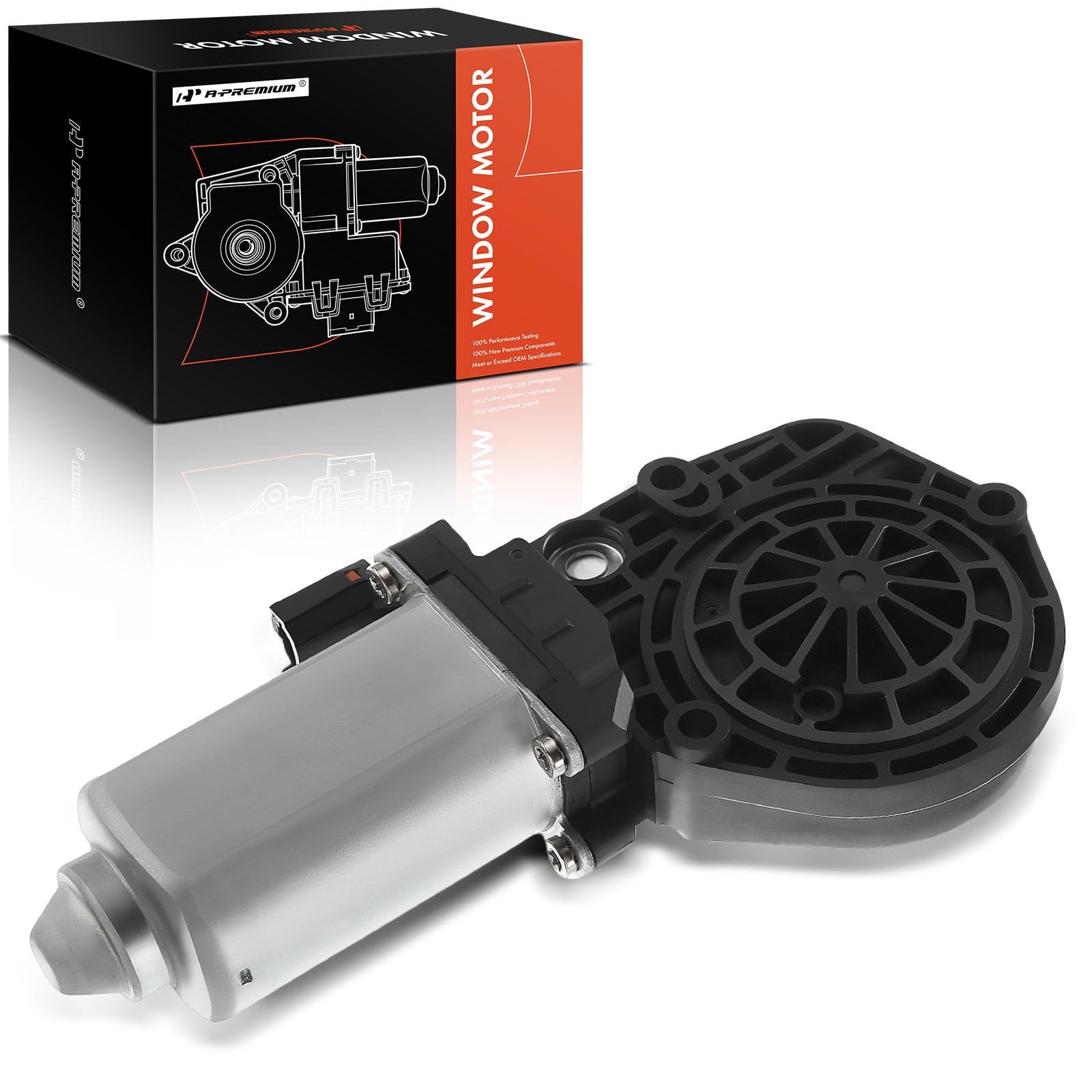 A-Premium Front Right or Rear Left Power Window Lift Motor Compatible with Ford Crown Victoria 1992-2011 & Lincoln Town Car 1990-2011 & Mercury Marauder 2003-2004, Grand Marquis