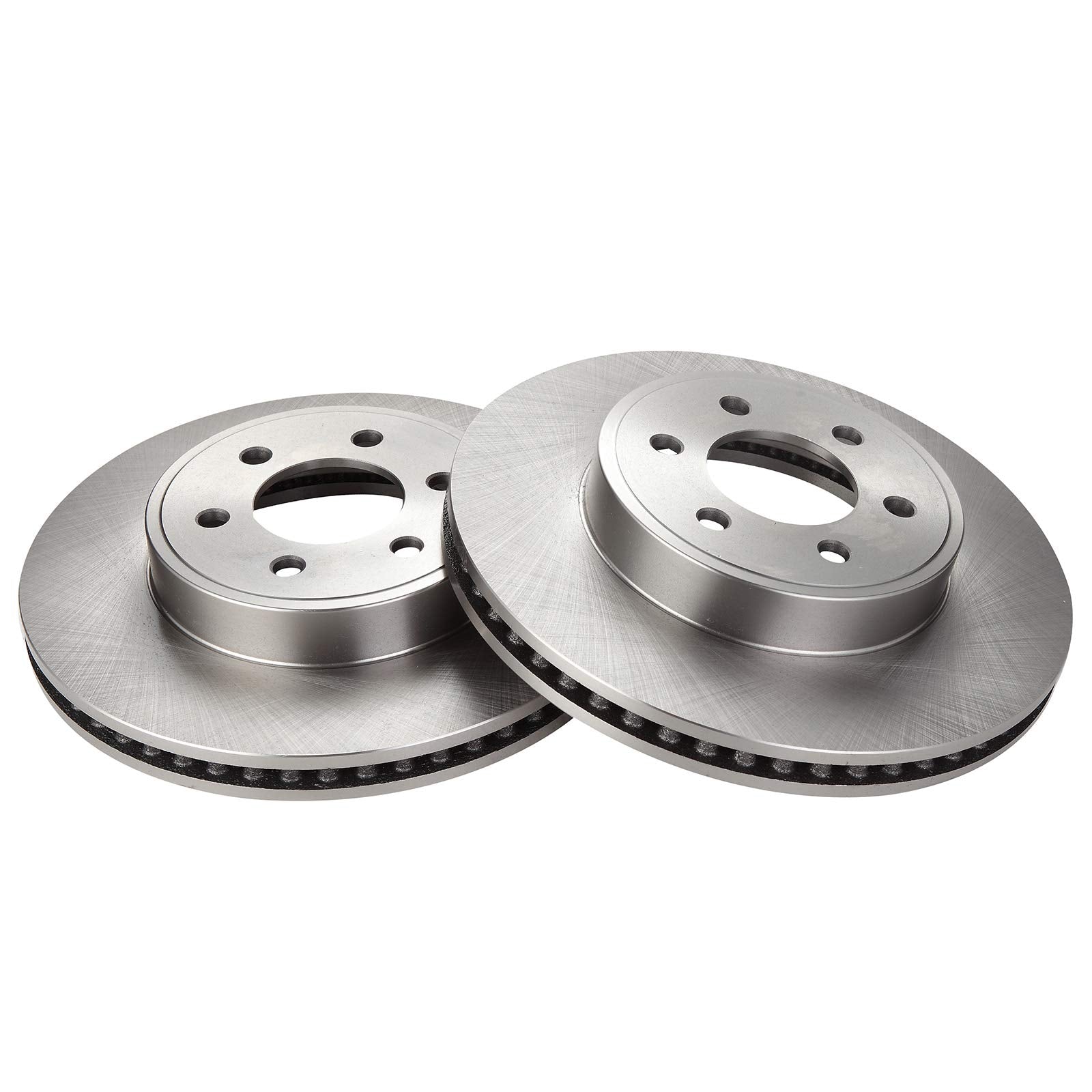 Trq Front Brake Rotors Set Vented Compatible With 2003 Dodge Durango