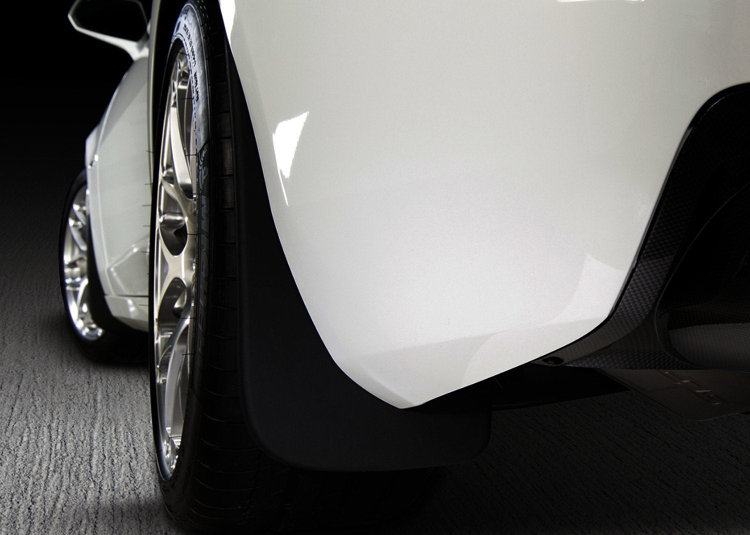 Husky Liners - Rear Mud Guards | 2007 - 2013 GMC Sierra 1500, 2007 - 2014 GMC Sierra 2500/3500, Rear Set - Black, 2 Pc. | 57801