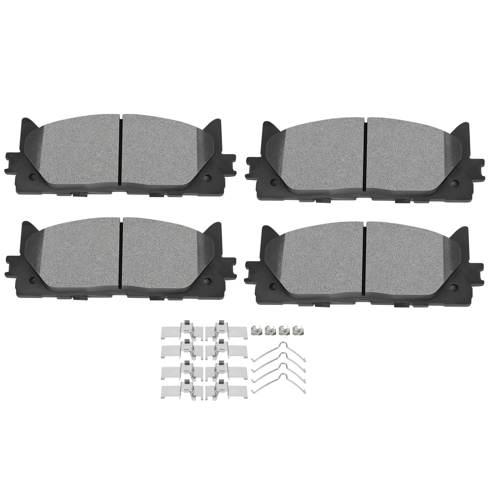 Scitoo D1293 Front Ceramic Brake Pads Sets Fit For Lexus Es350 2007-2017,For Toyota Avalon 2008-2018,For Toyota For Camry 2007-2