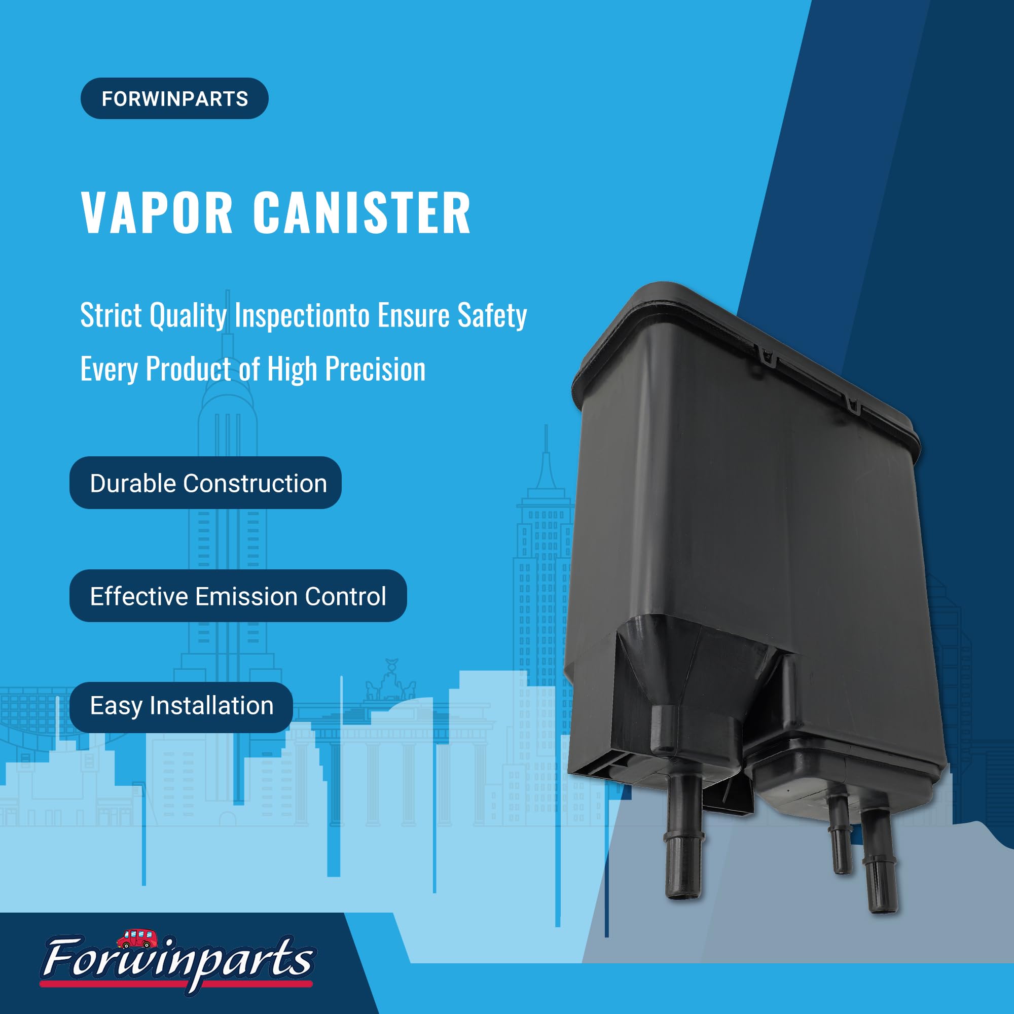 Forwinparts 911-095 Vapor Canister For Chevy Silverado Express Gmc Savana Sierra 1500 2500 3500 Hd Classic Workhorse W42 W62 200