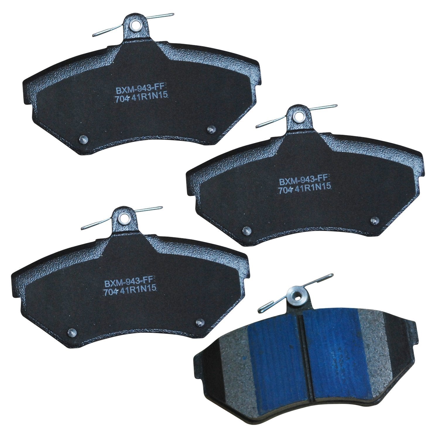 Bendix Premium Sbm704 Semi-Metallic Front Brake Pads For Seat Cordoba 2005-2001, Ibiza 2001, Volkswagen Cabrio 2002-1995, Derby
