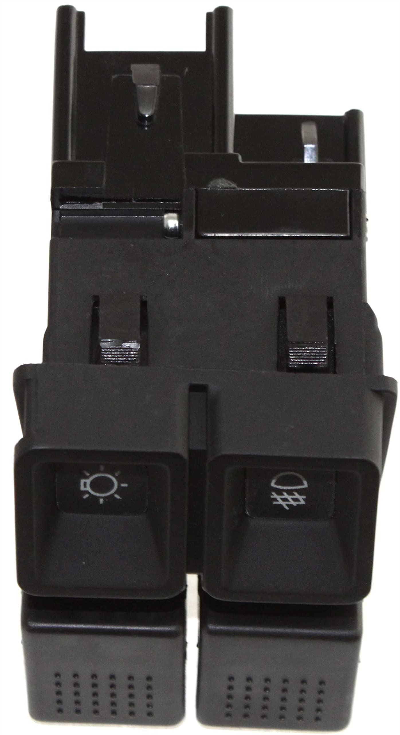 Evan Fischer Headlight Switch Compatible with 1987-1993 Ford Mustang, GT, LX, SVT Cobra, SVT Cobra R Models, Black, with Fog Lig