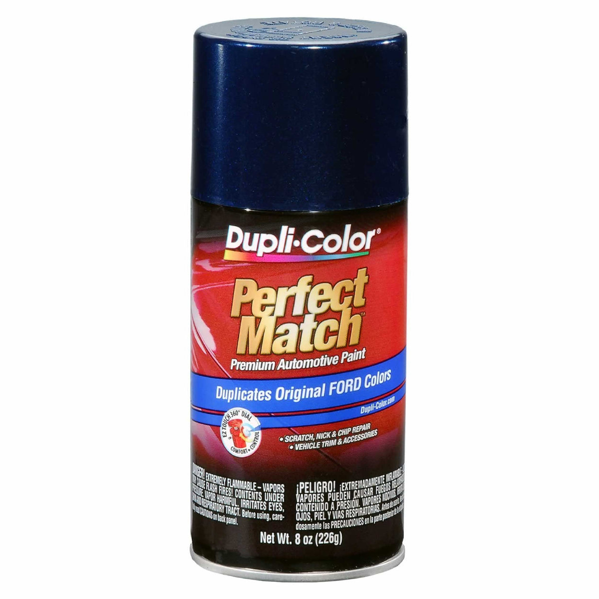 Dupli-Color Ebfm03587-6-Pk Perfect Match Automotive Spray Paint - Ford True Blue, L2 - 8 Oz. Aerosol Can - 6-Pack