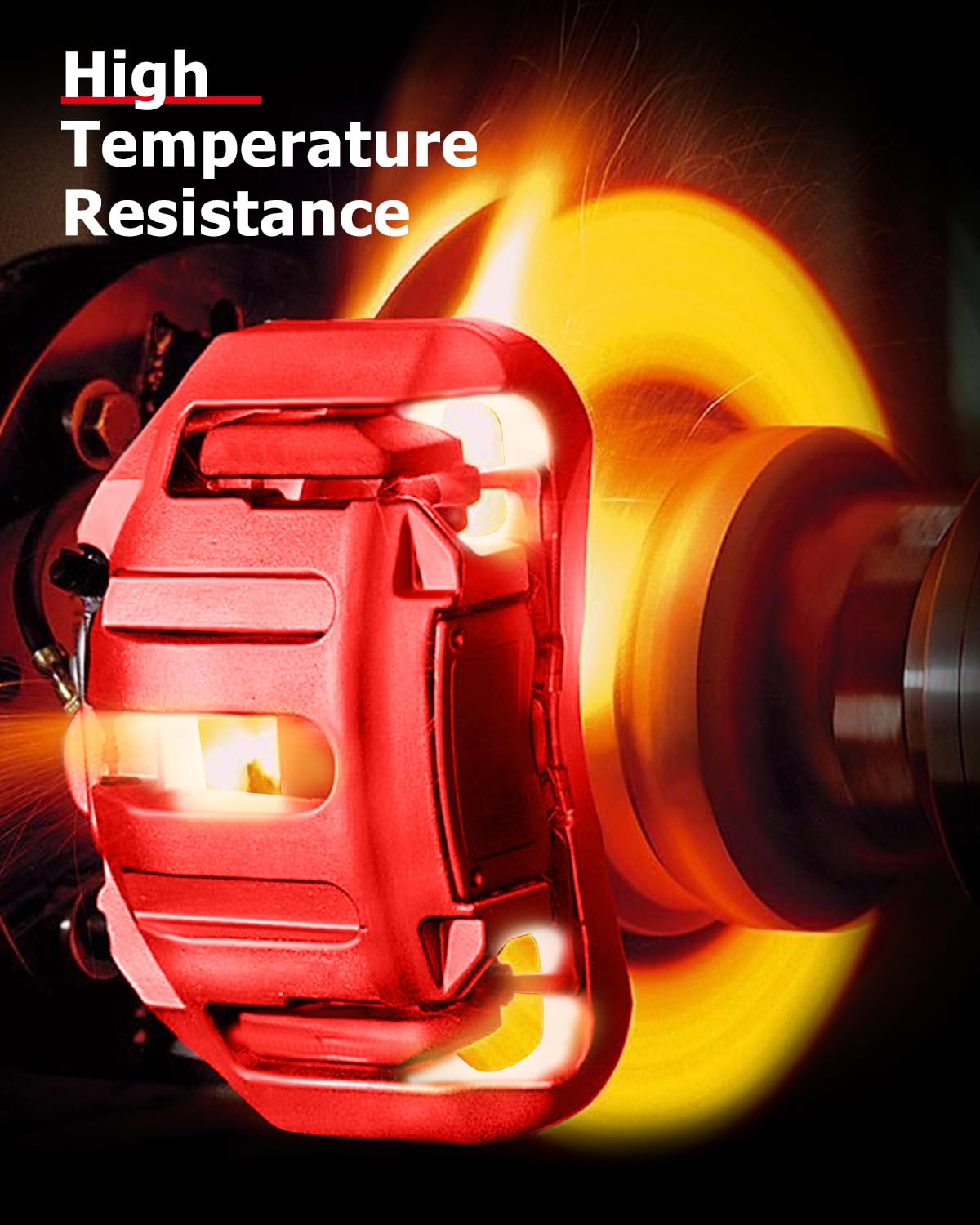 cciyu 18-B4726 18-B4727 Rear Left & Right Brake Calipers With Bracket For Cadillac,For Chevy,For GMC