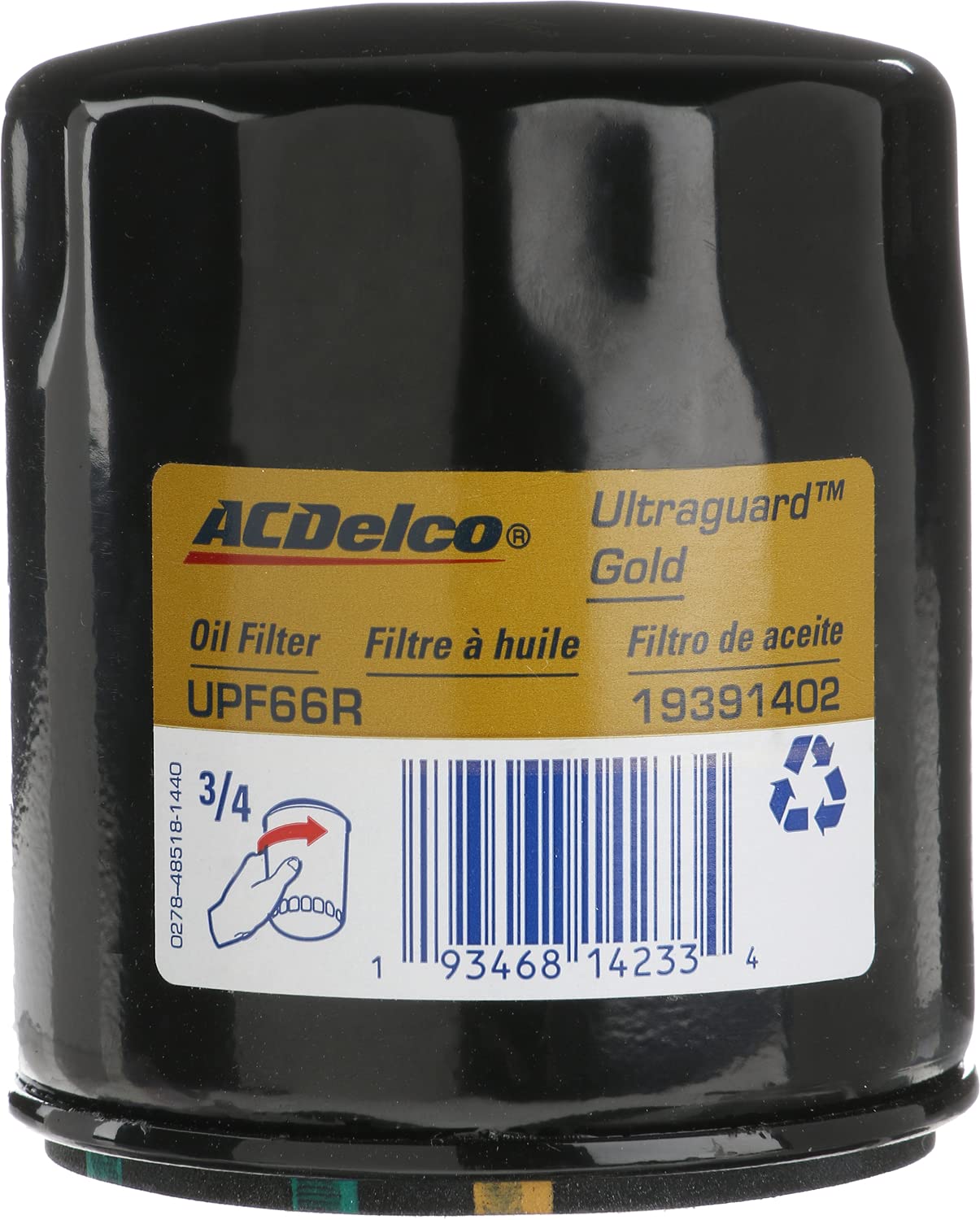Acdelco Gold Upf66R Specialty - Ultraguard Engine Oil Filter