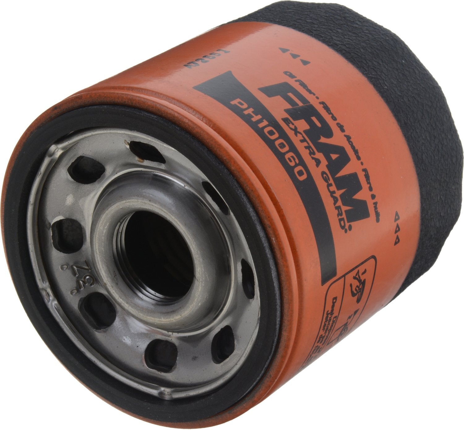 Fram PH10060 Extra Guard Spin-On Engine Oil Filter, 10K Mile Change, Multi, 1 Count, Cellulose & Glass Fiber Material