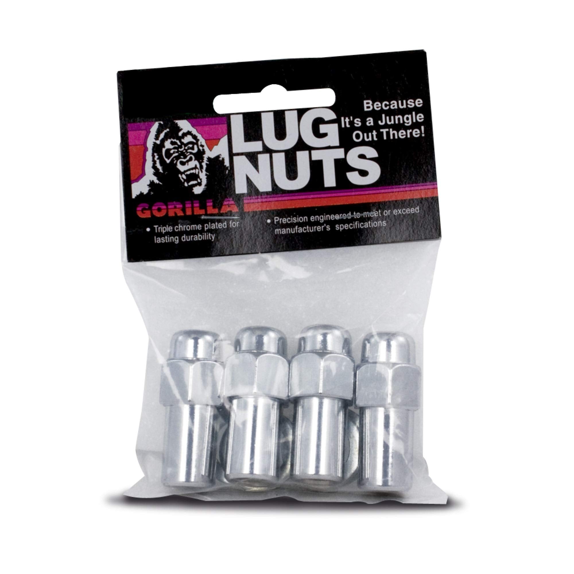 Gorilla Automotive 74177B Extended Mag Lug Nuts (7/16 Thread Size)