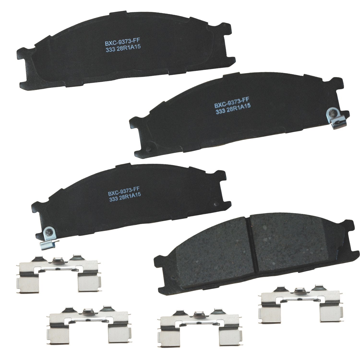 Bendix Premium Sbc333 Ceramic Front Brake Pads For Select Models Nissan 720, D21, Frontier, Np300, Pathfinder, Pickup, Urvan, Va