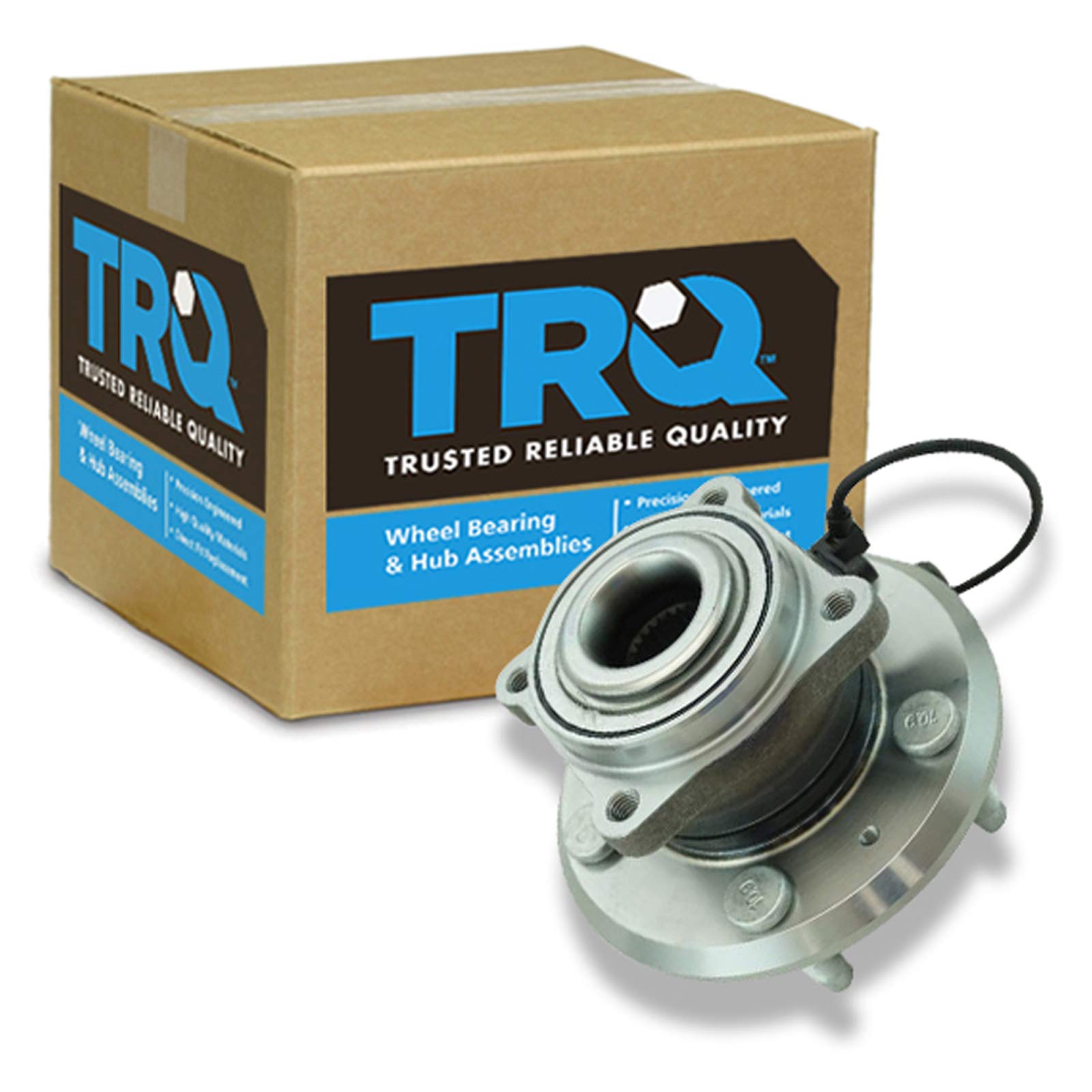 Trq Rear Left Right Wheel Hub Bearing Assembly Driver Passenger Side Compatible With 2010-2017 Chevrolet Equinox Gmc Terrain