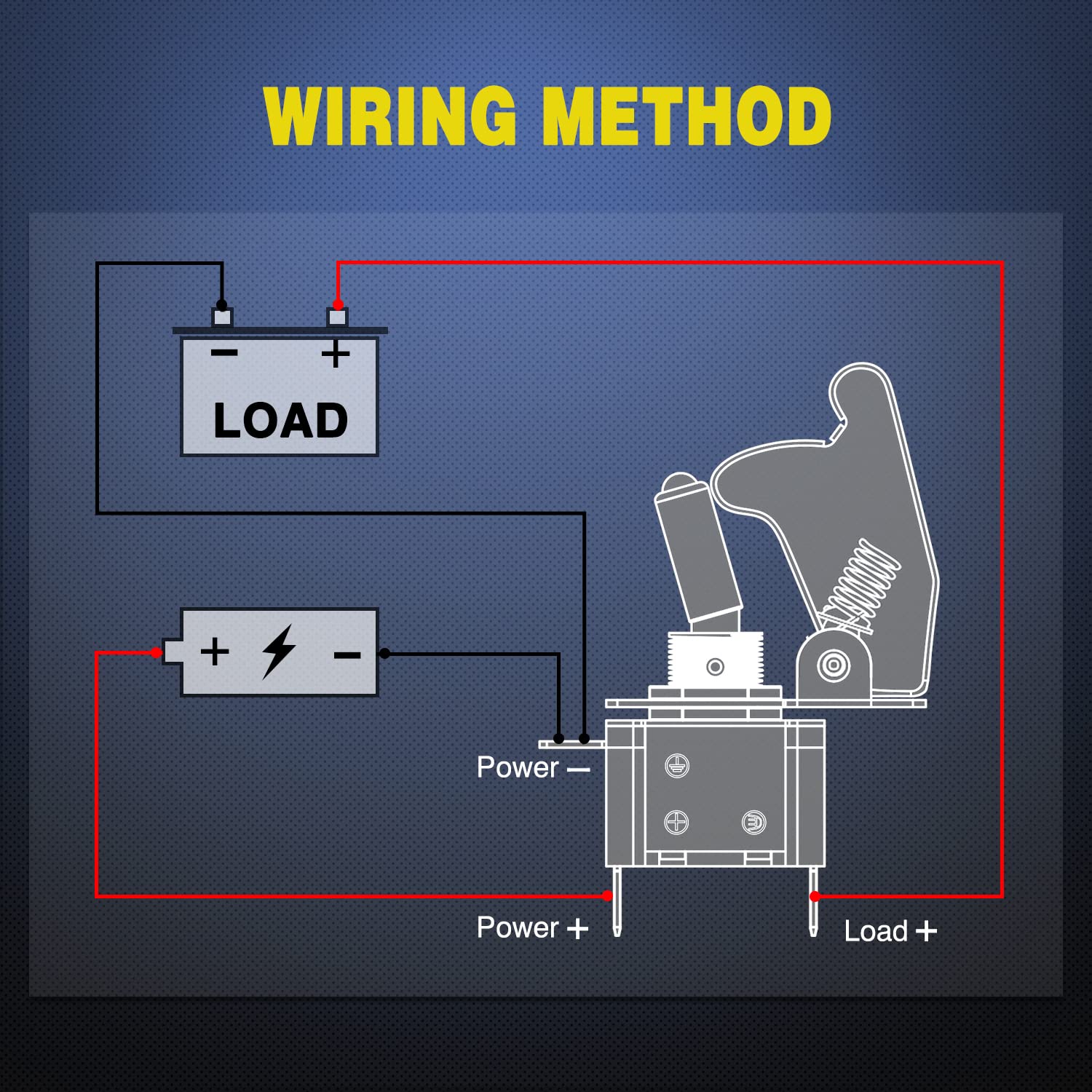 Nilight 5Pcs Led Toggle Switch On Off 12V Blue Lighted Aircraft Safety Cover Heavy Duty 20A Spst 3 Pin Rocker For Automotive Car