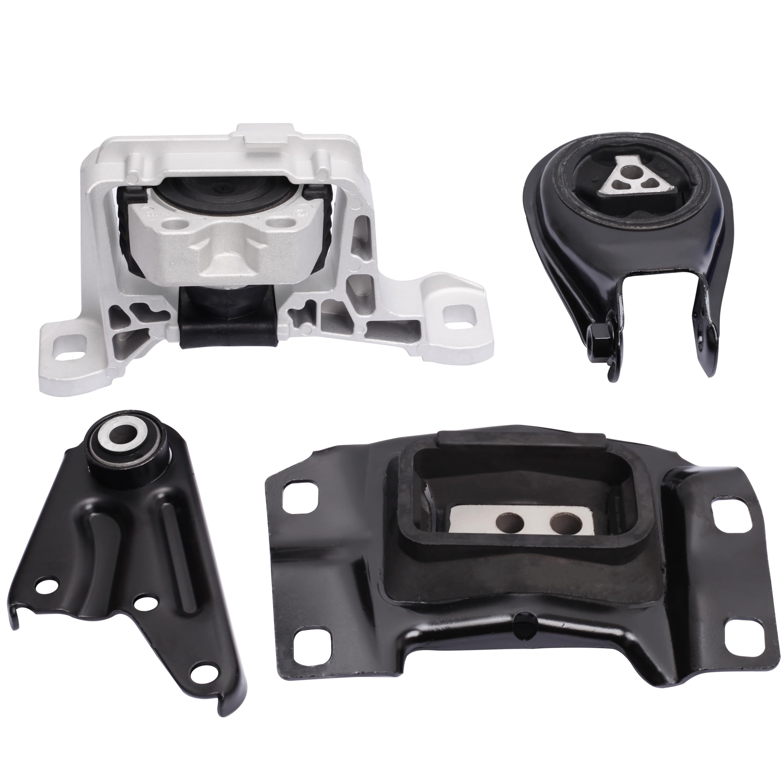 Engine Motor and Transmission Mount Kit Compatible with 2010-2013 Mazda 3 2.0L Automatic Transmission, Repklace # A4402 BBM43906