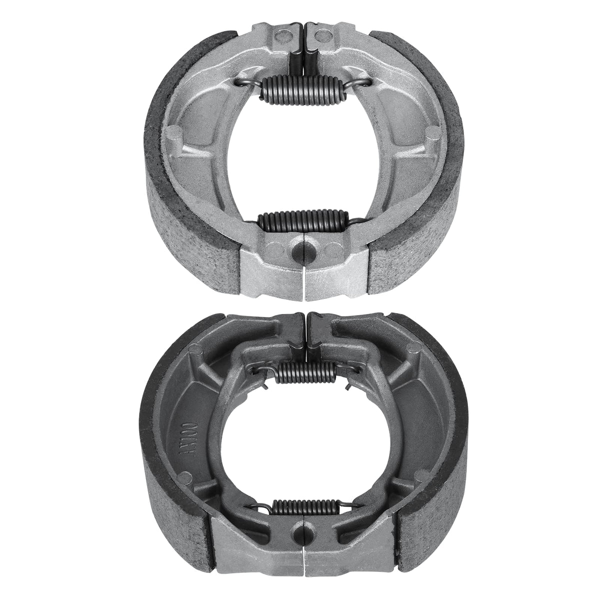 Chabushi Front & Rear Brake Shoe Set for Kawasaki KLX 110L 2010-2021, for Suzuki DR-Z 110K 2003-2005, Replaces for 41048-1141 41