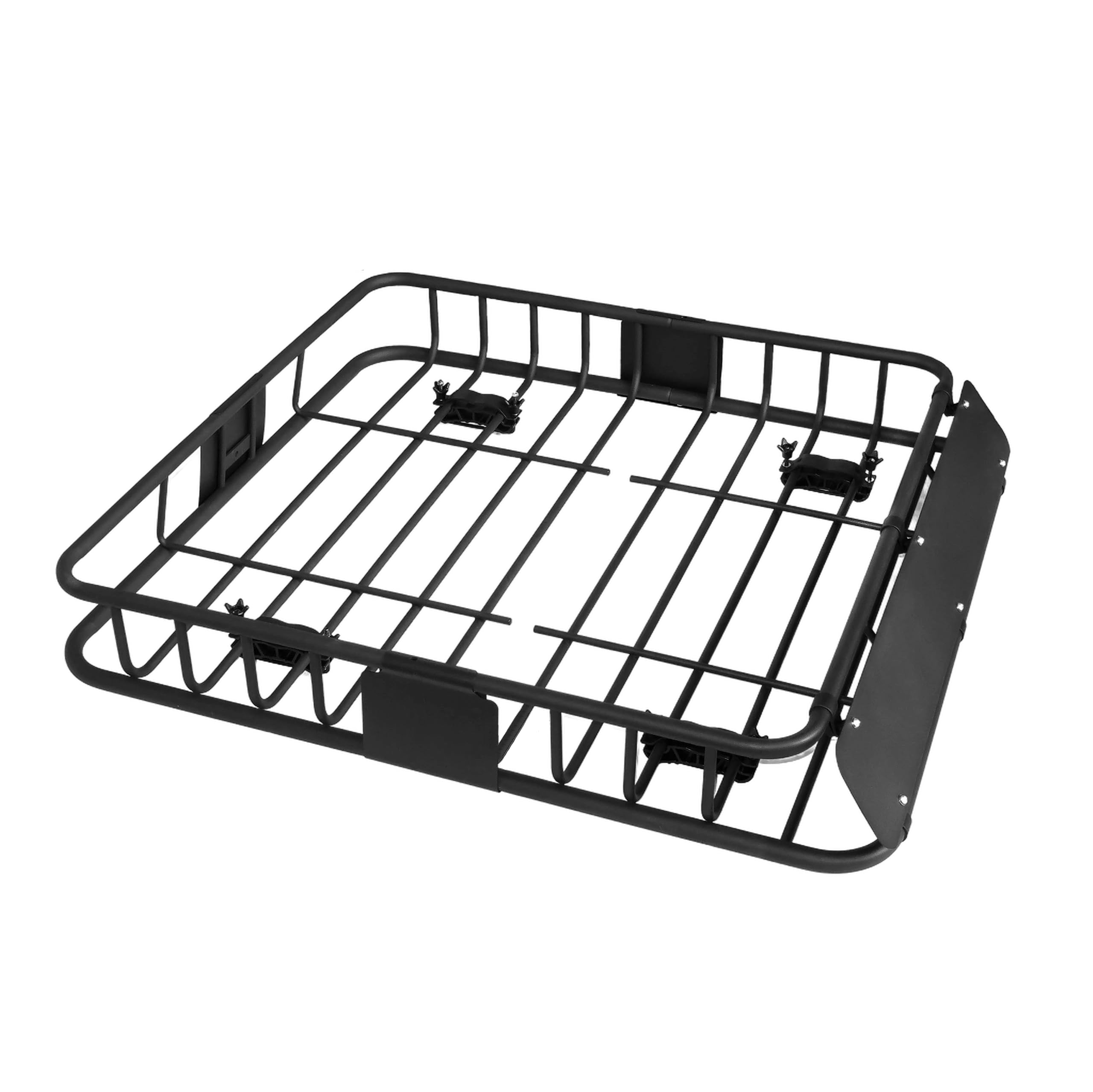 Httmt Mt371-029-M Black Universal Roof Rack Cargo Car Top Luggage Holder Carrier Basket Travel Suv