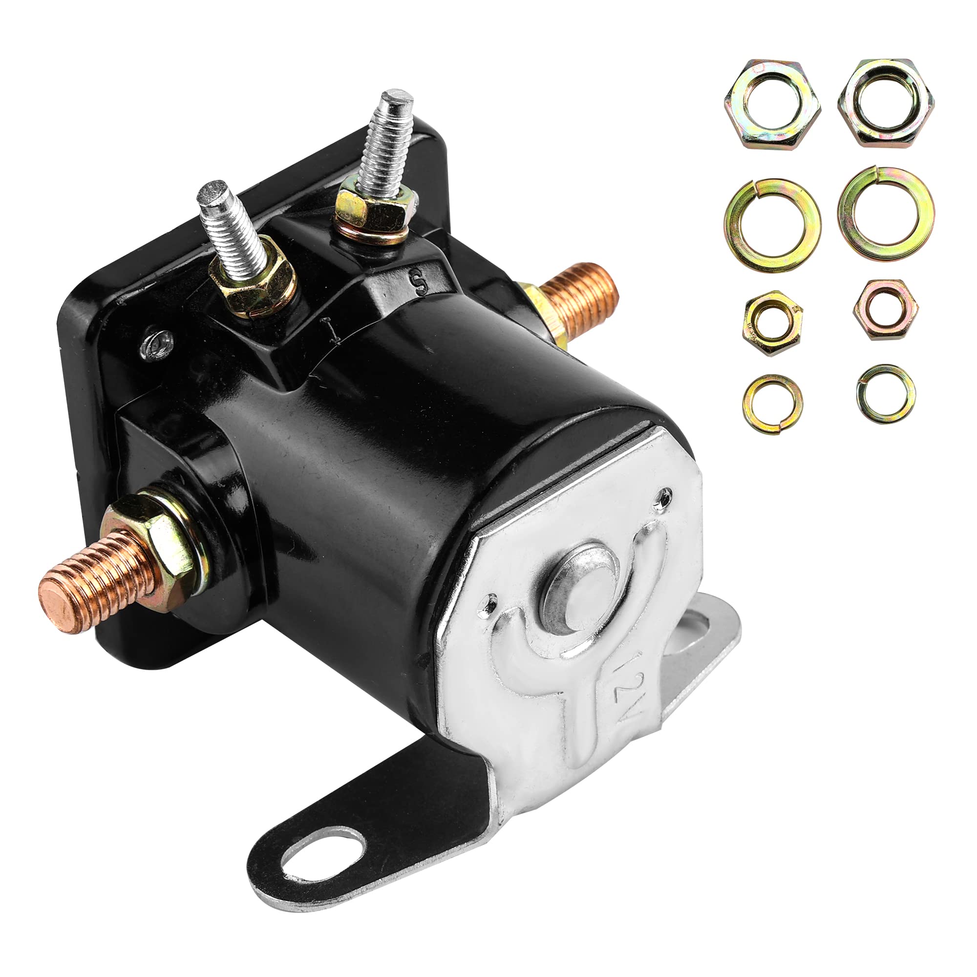 12v Starter Solenoid Relay Sw3, Rnigs New hot Rod Starter Relay/Heavy Duty Intermittent Duty Solenoid Compatible with Ford Jeep 