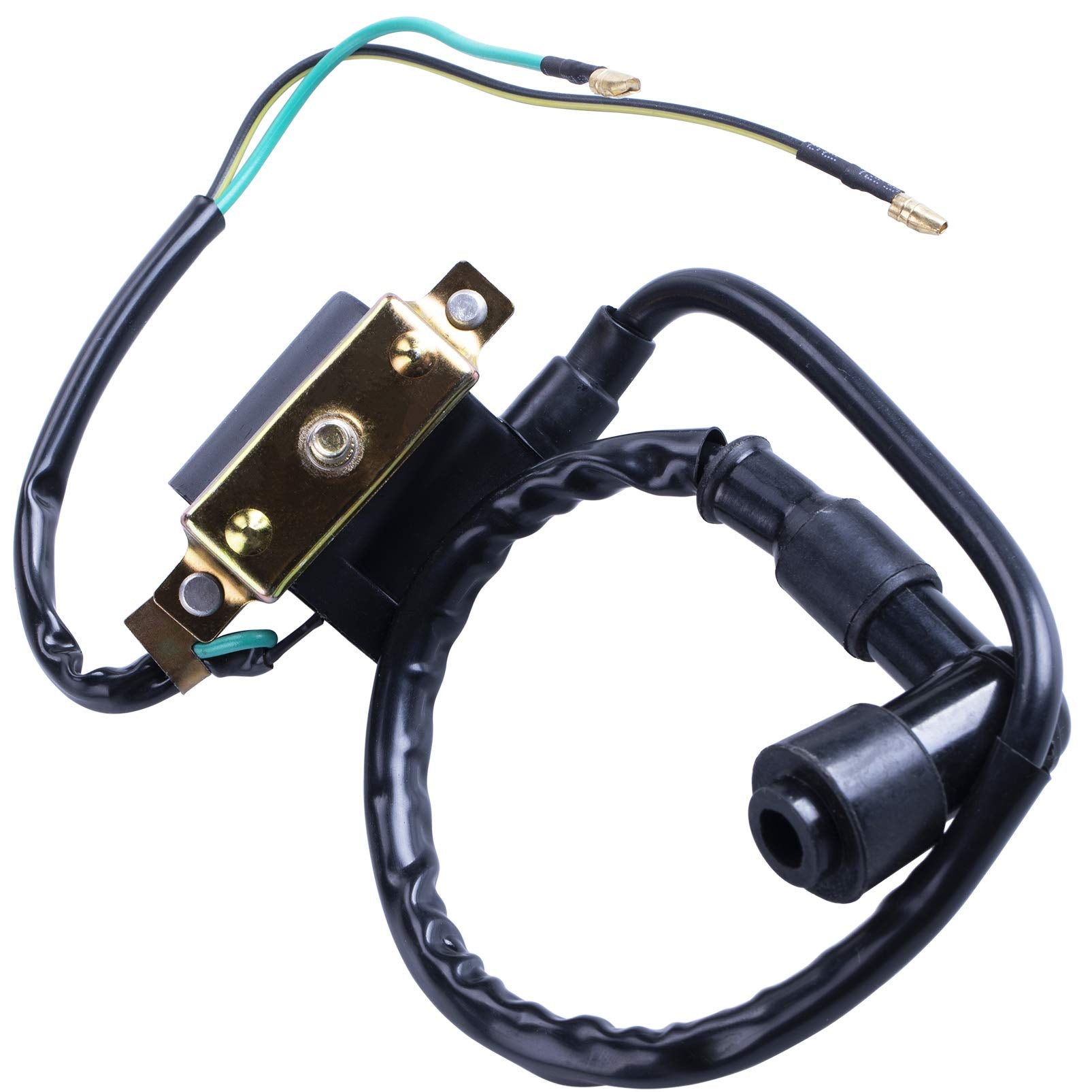 Cncmotok 50Cc Falcom 70Cc 90Cc 110Cc 125Cc Ignition Coil Spark Plug For Coolster 3050B Atv-3050B 3050 B3050A Kids 4 Quad Four Wheeler Roketa Taotao Baja Kazuma Meerkat Quad Atv Dirt Pocket Bike