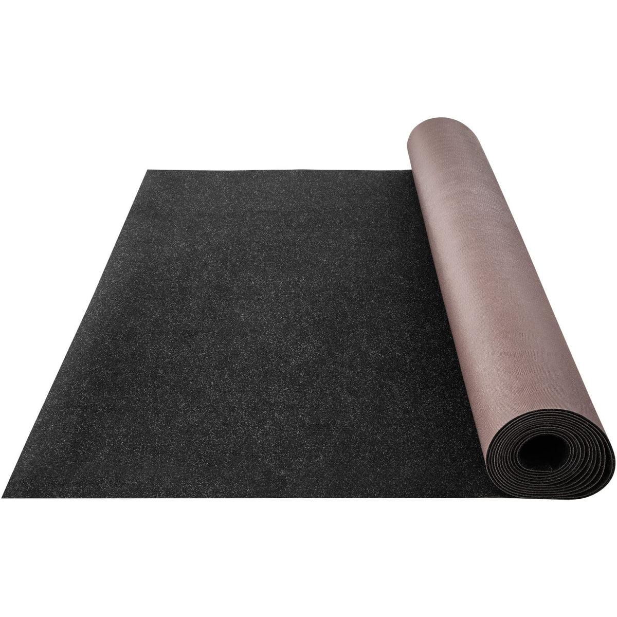 VEVOR Marine Carpet, 6 x 30 ft Boat Carpeting, Charcoal Black Marine Grade Boat Carpet, Indoor/Outdoor Marine Carpeting w/Water-
