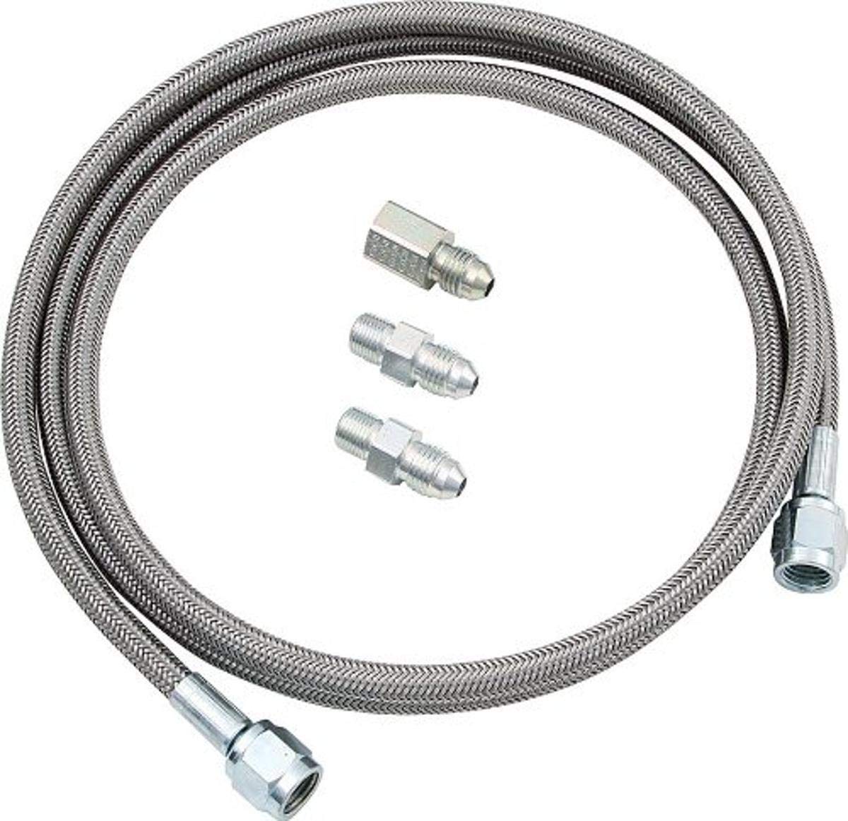 Allstar Performance ALL46110-48 (48'') Gauge Line Kit, Silver